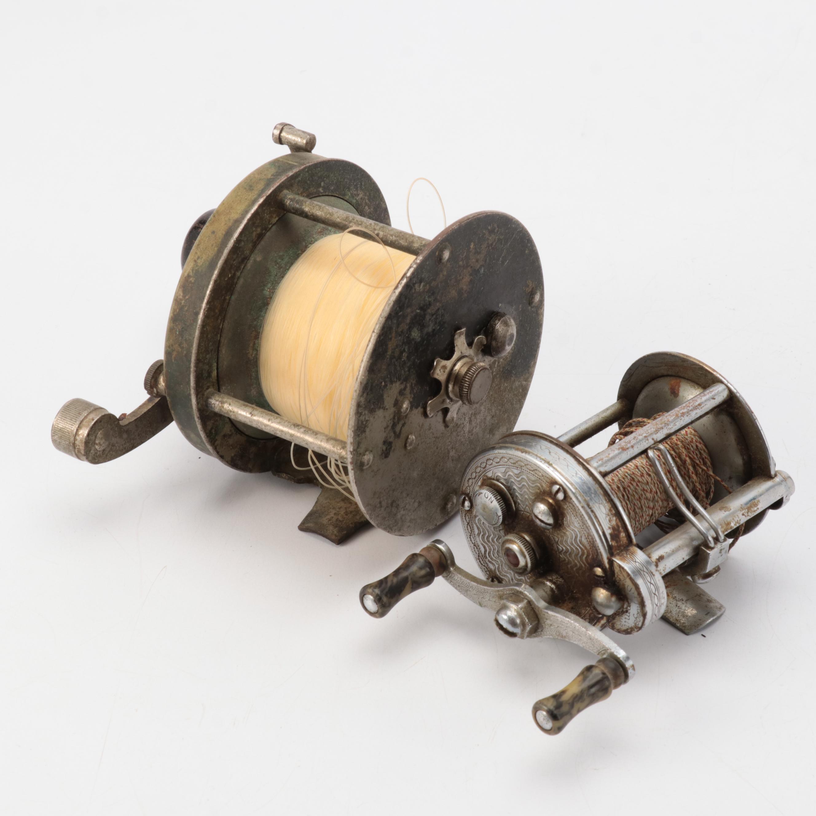 Pflueger Patron No. 3178 and Other Fishing Reels