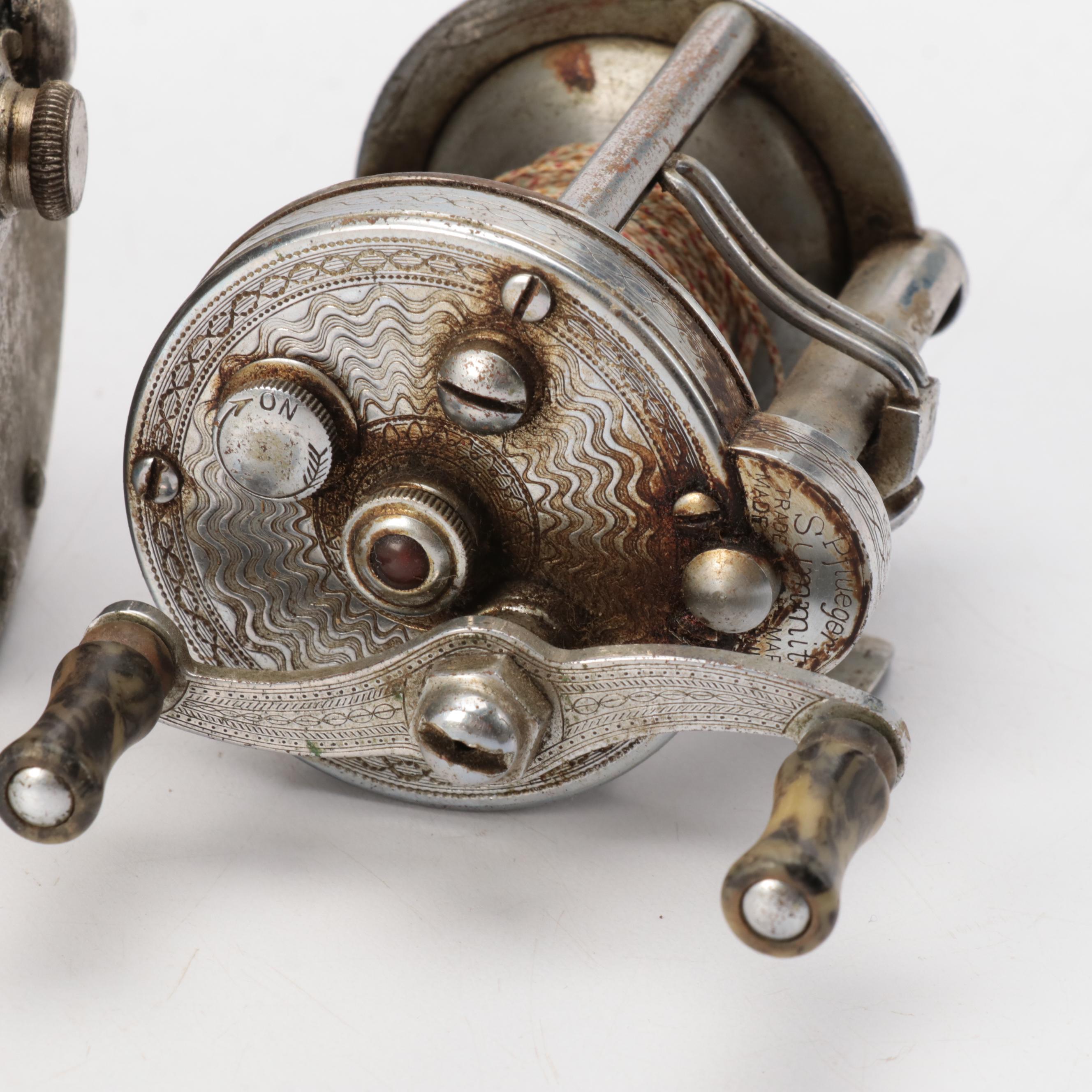 Pflueger Patron No. 3178 and Other Fishing Reels