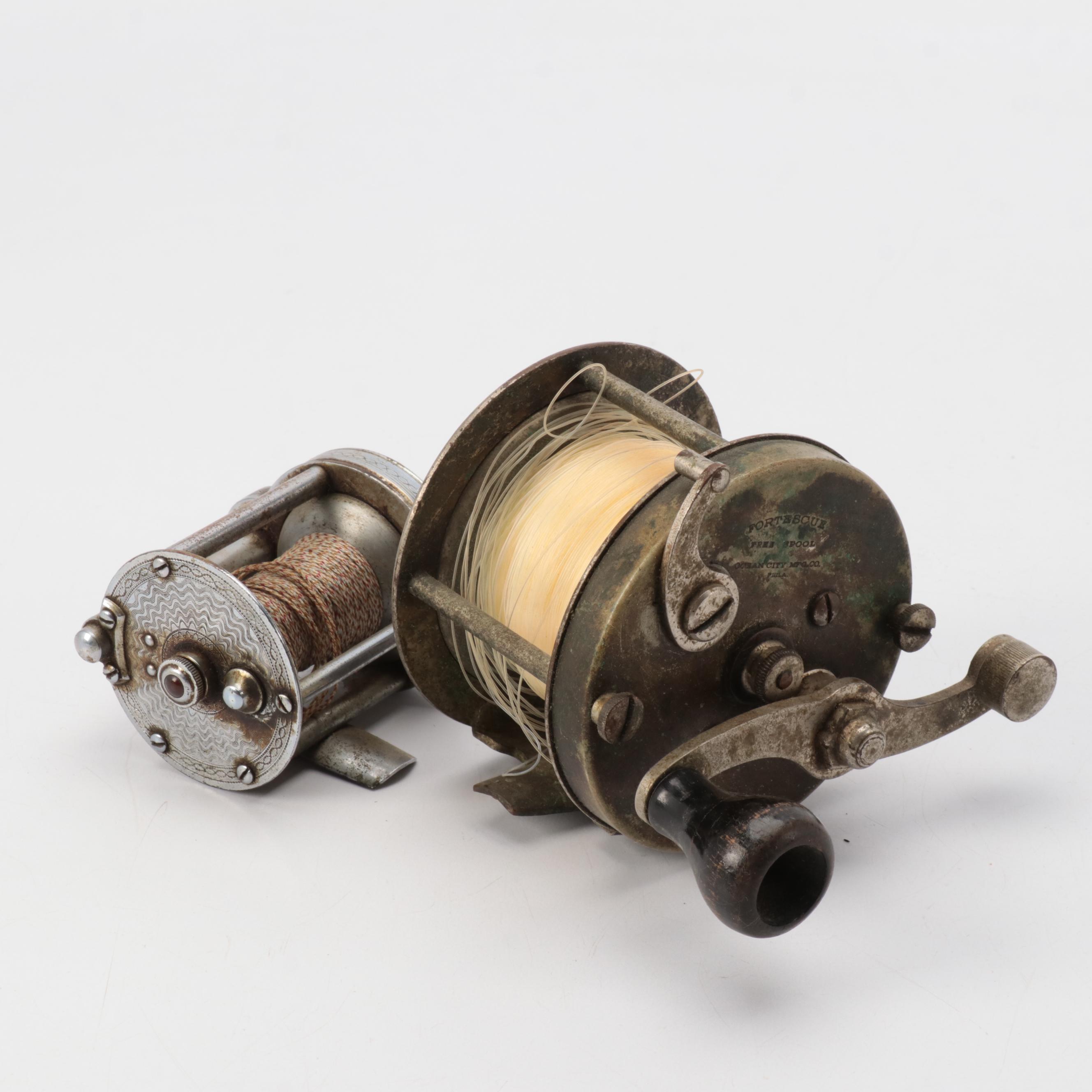 Pflueger Patron No. 3178 and Other Fishing Reels