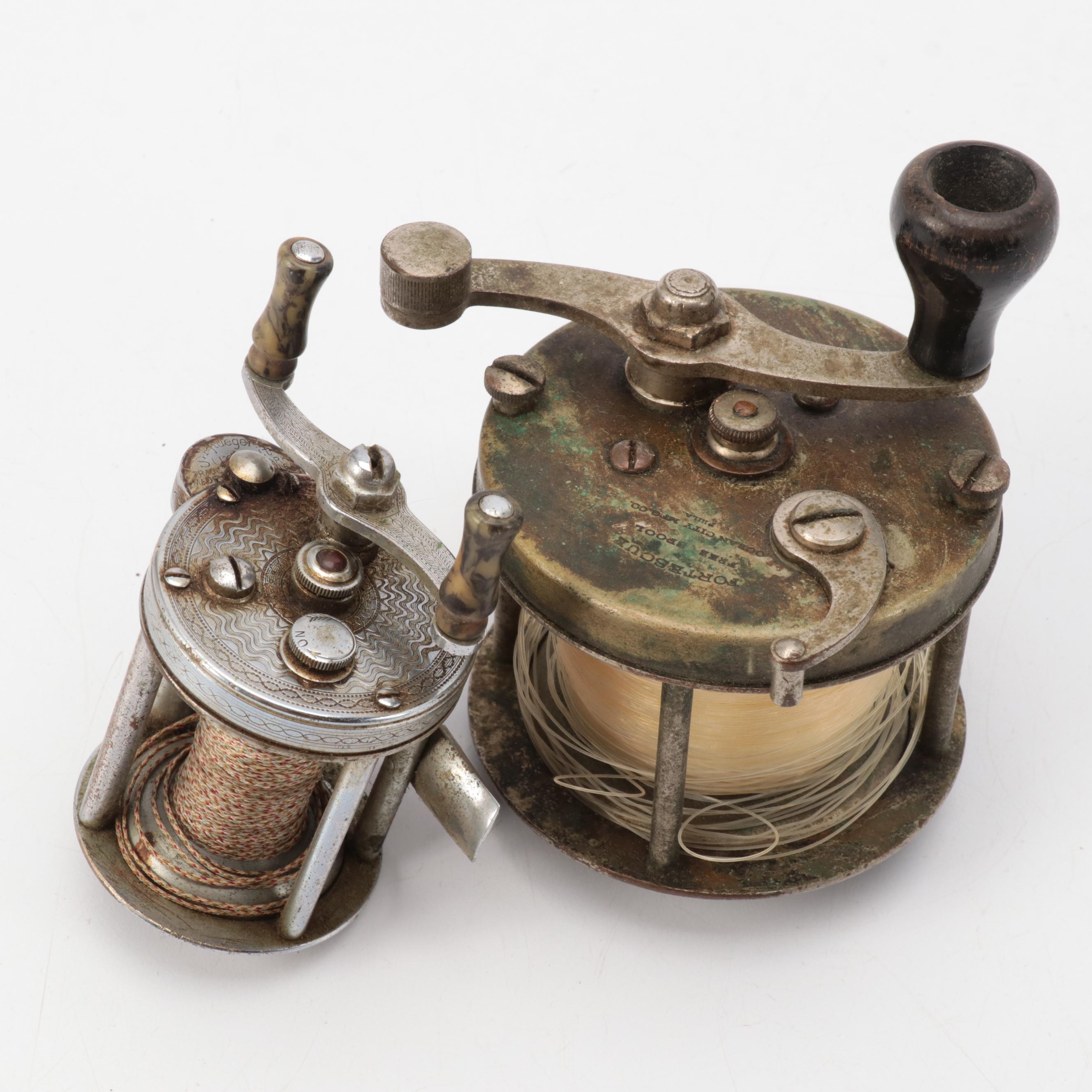 Pflueger Patron No. 3178 and Other Fishing Reels