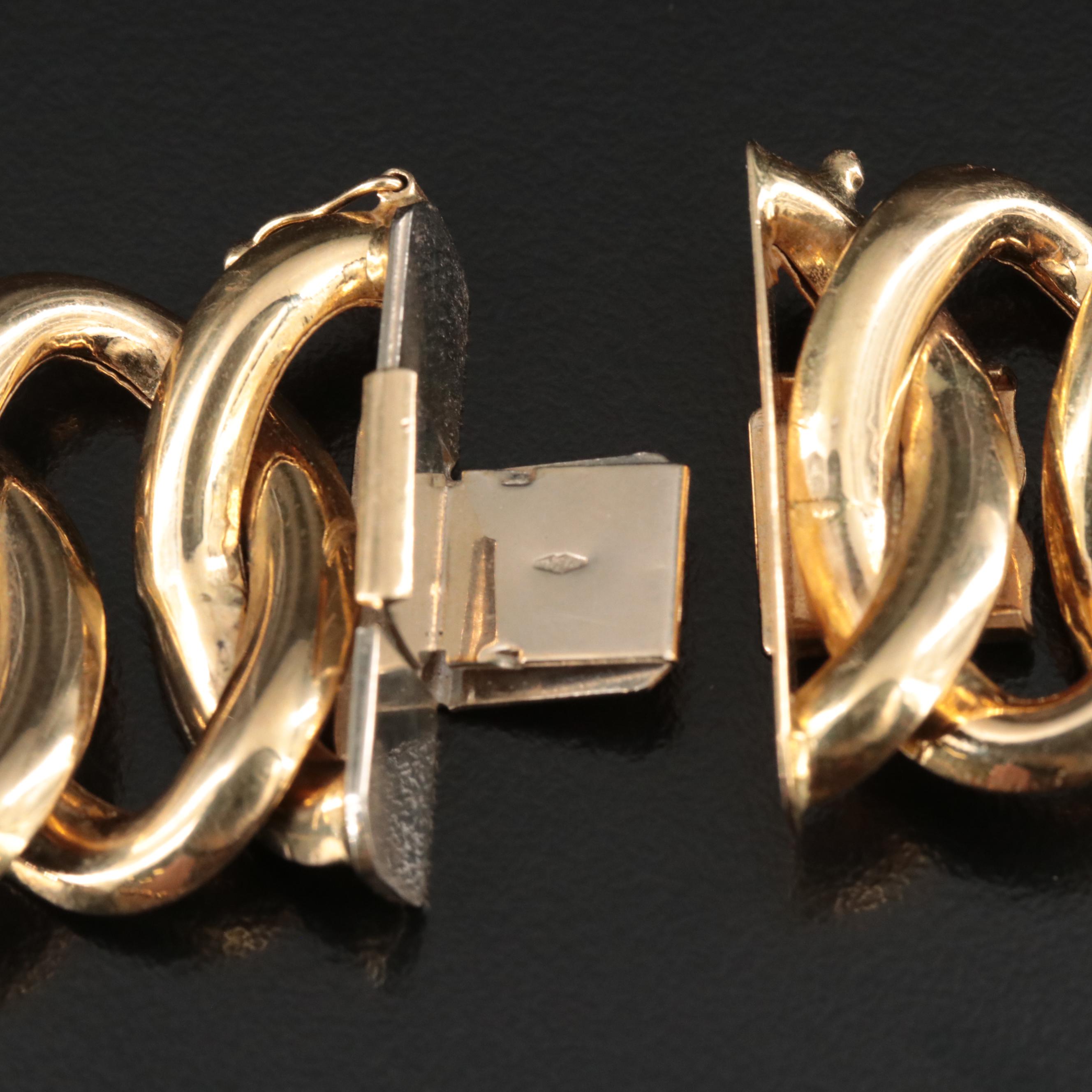 18K Oval Link Necklace