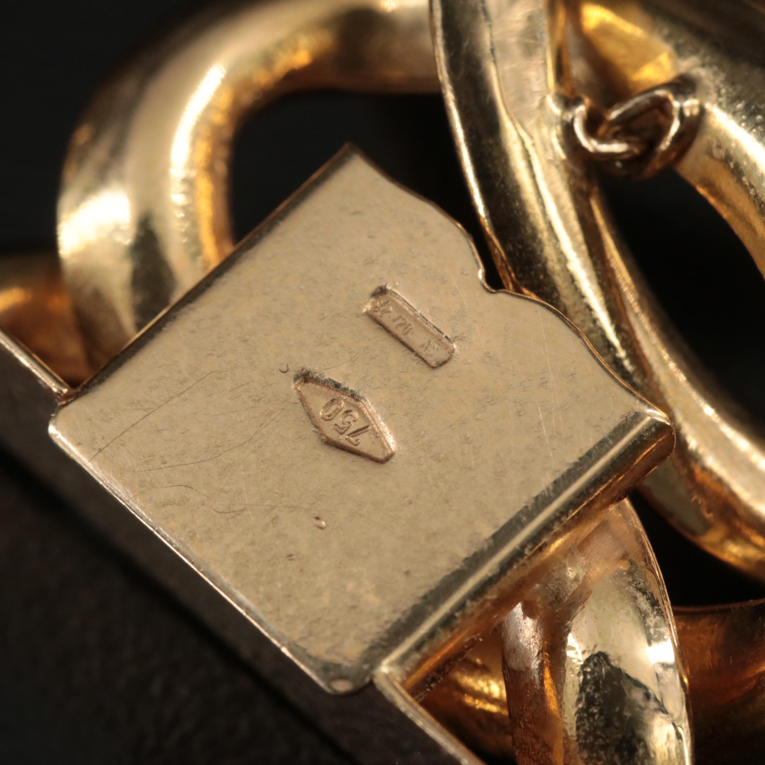 18K Oval Link Necklace