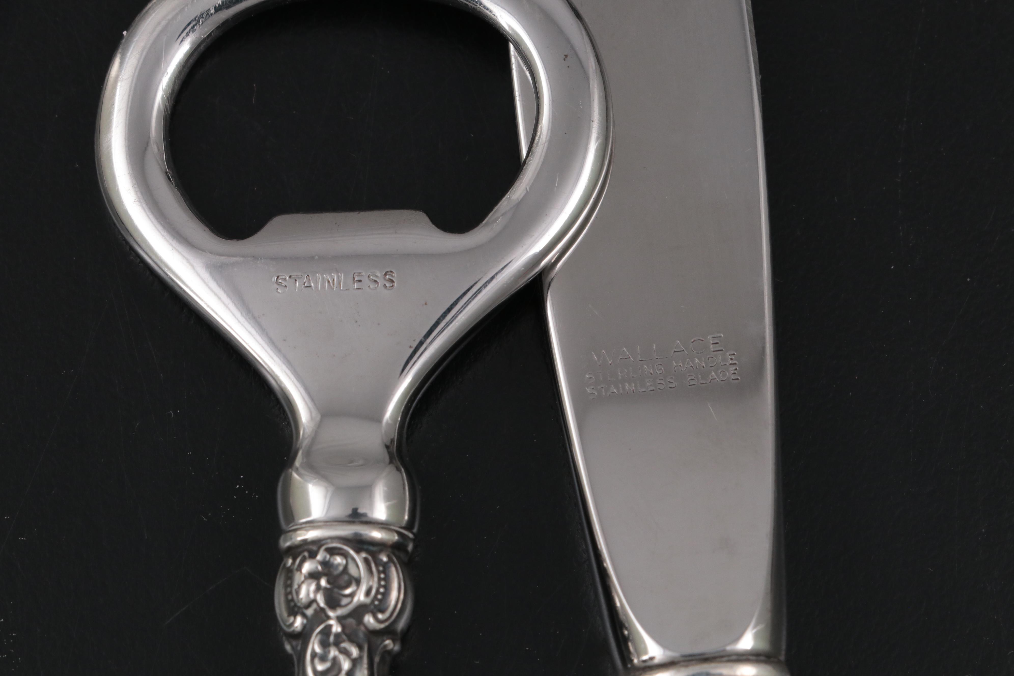 Wallace Silver "Grande Baroque" Sterling Silver Flatware, Late 20th Century