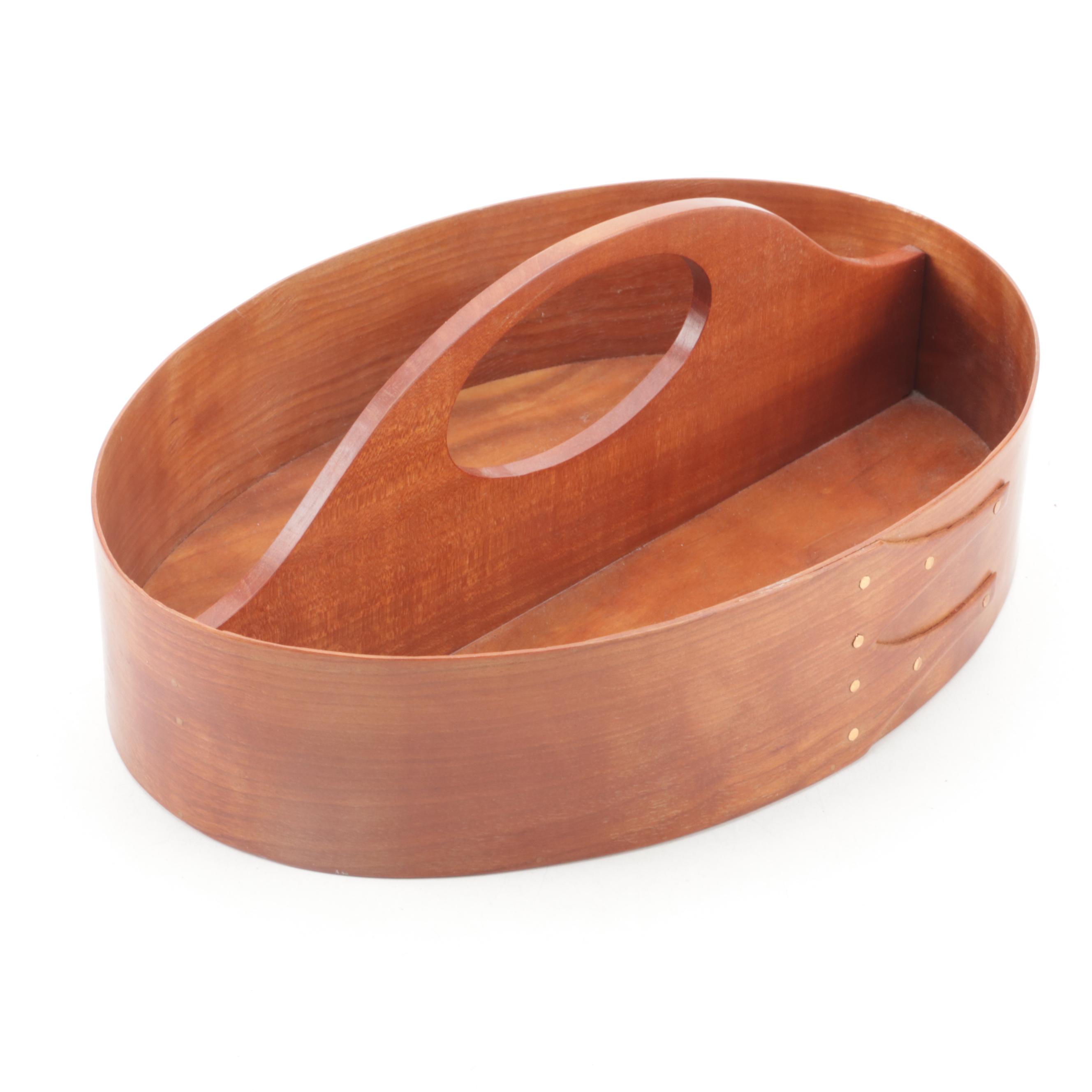 Cherry Bentwood and Other Wooden Divided Trays