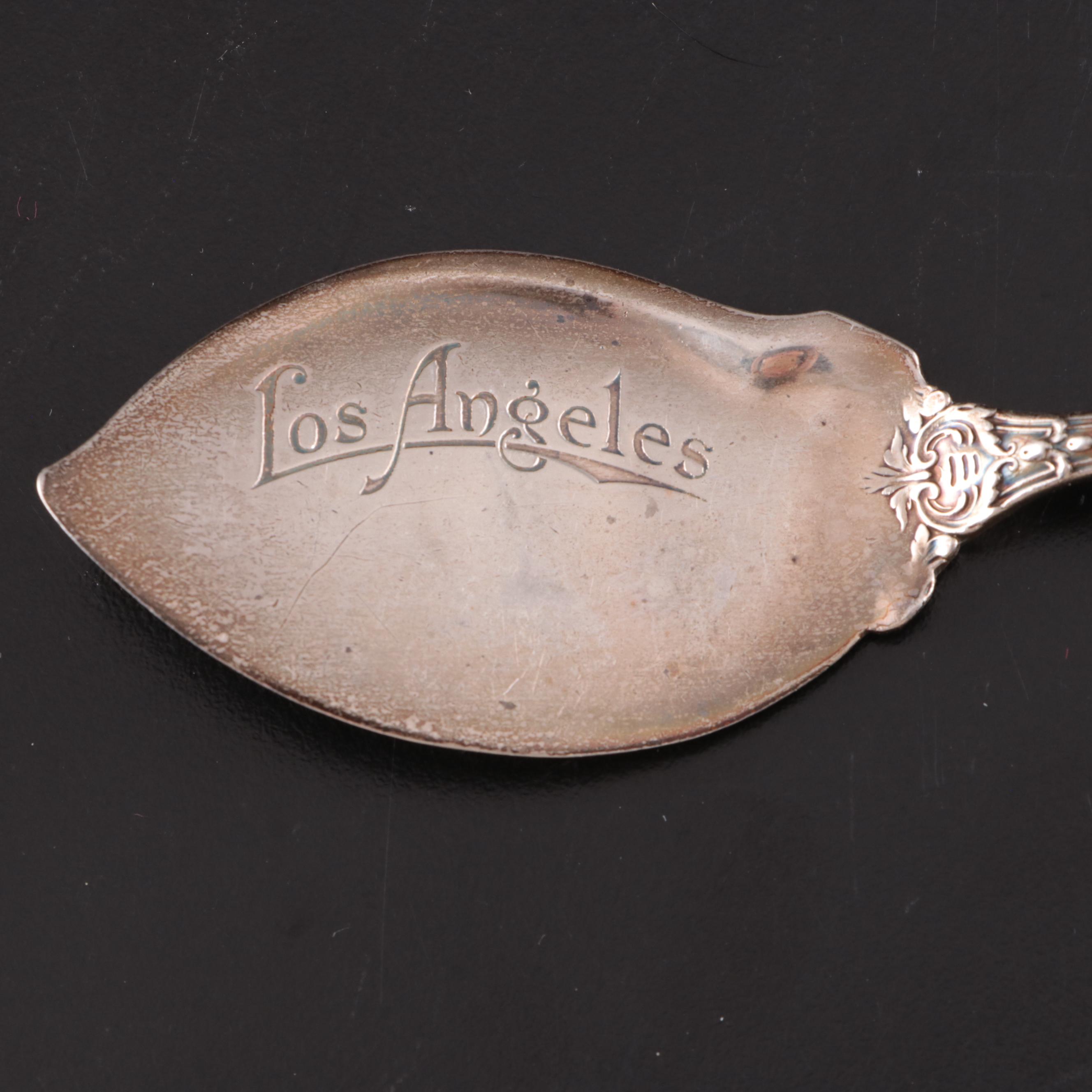 Reed & Barton Jelly Trowel and Watrous Sterling Spoons and Silver Plate Flatware