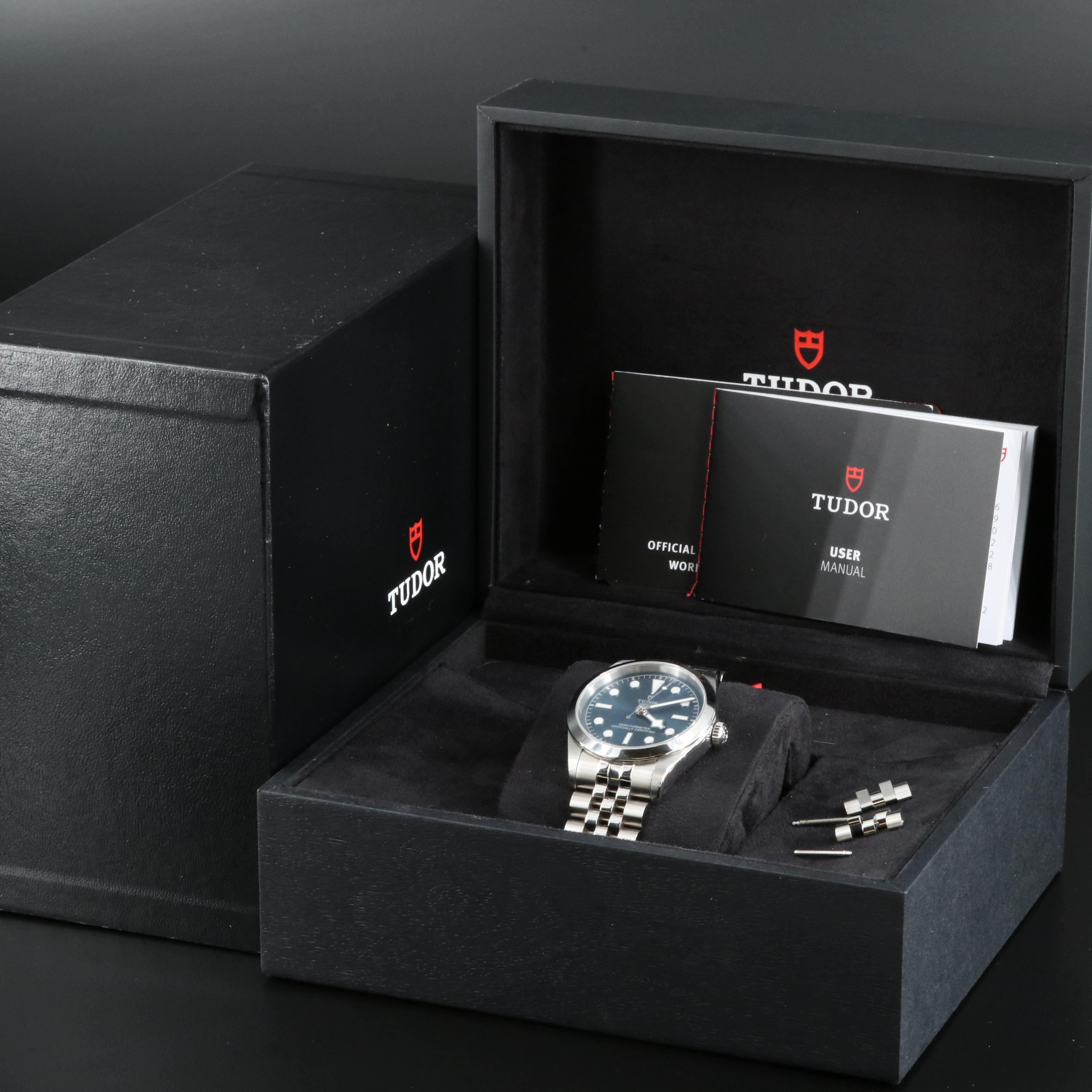 Tudor Black Bay 36 Blue Stainless Steel Watch