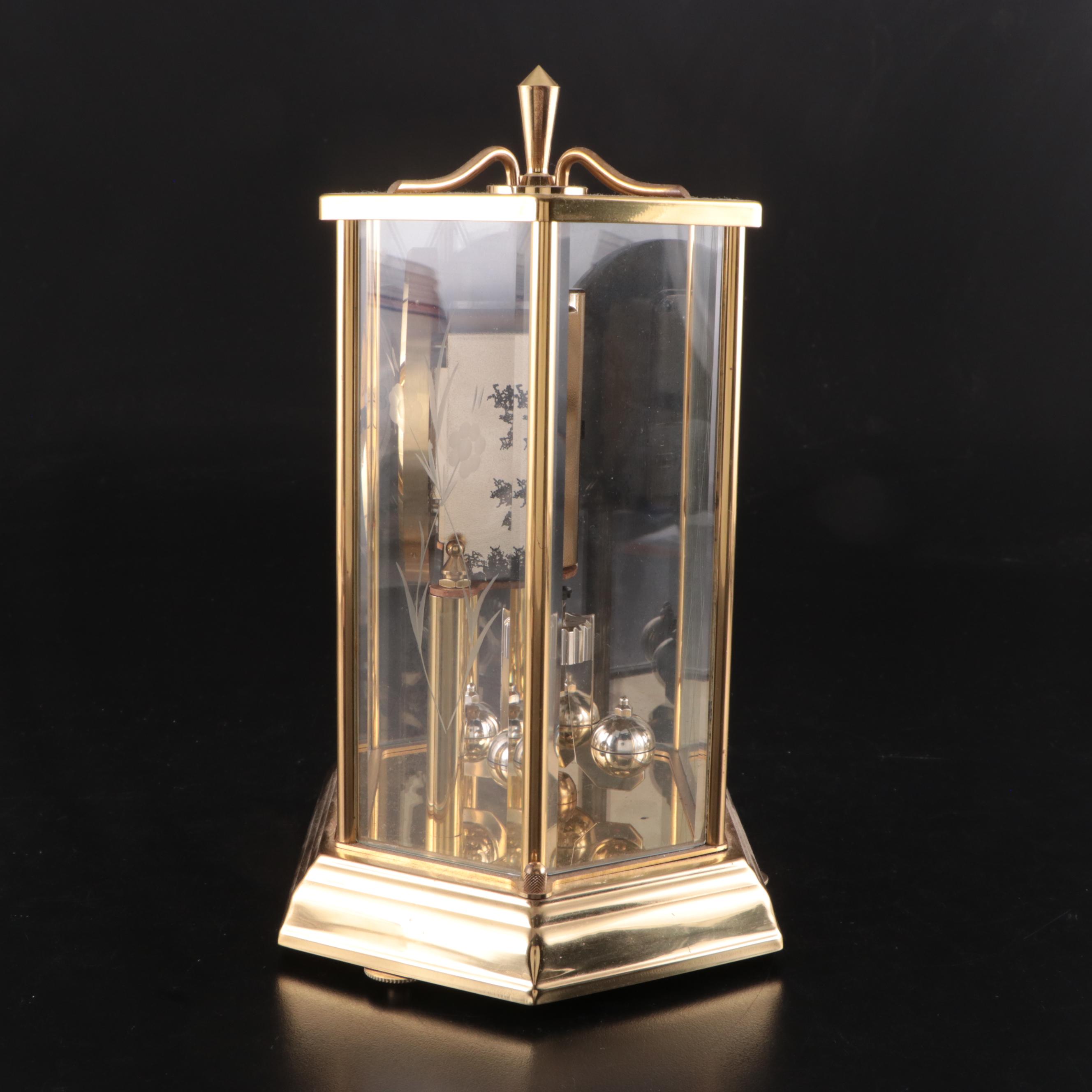 Kundo West German Brass Anniversary Clock