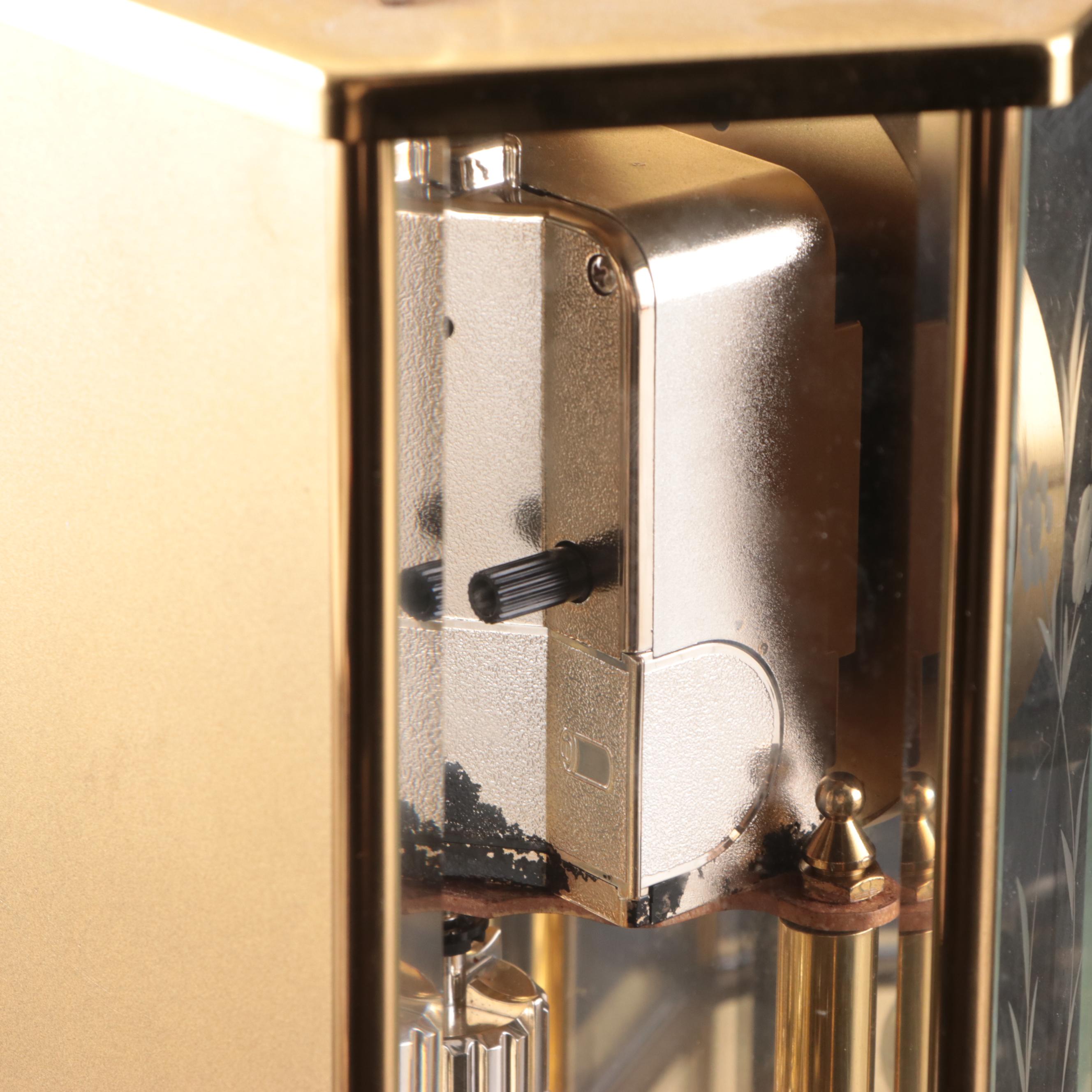 Kundo West German Brass Anniversary Clock