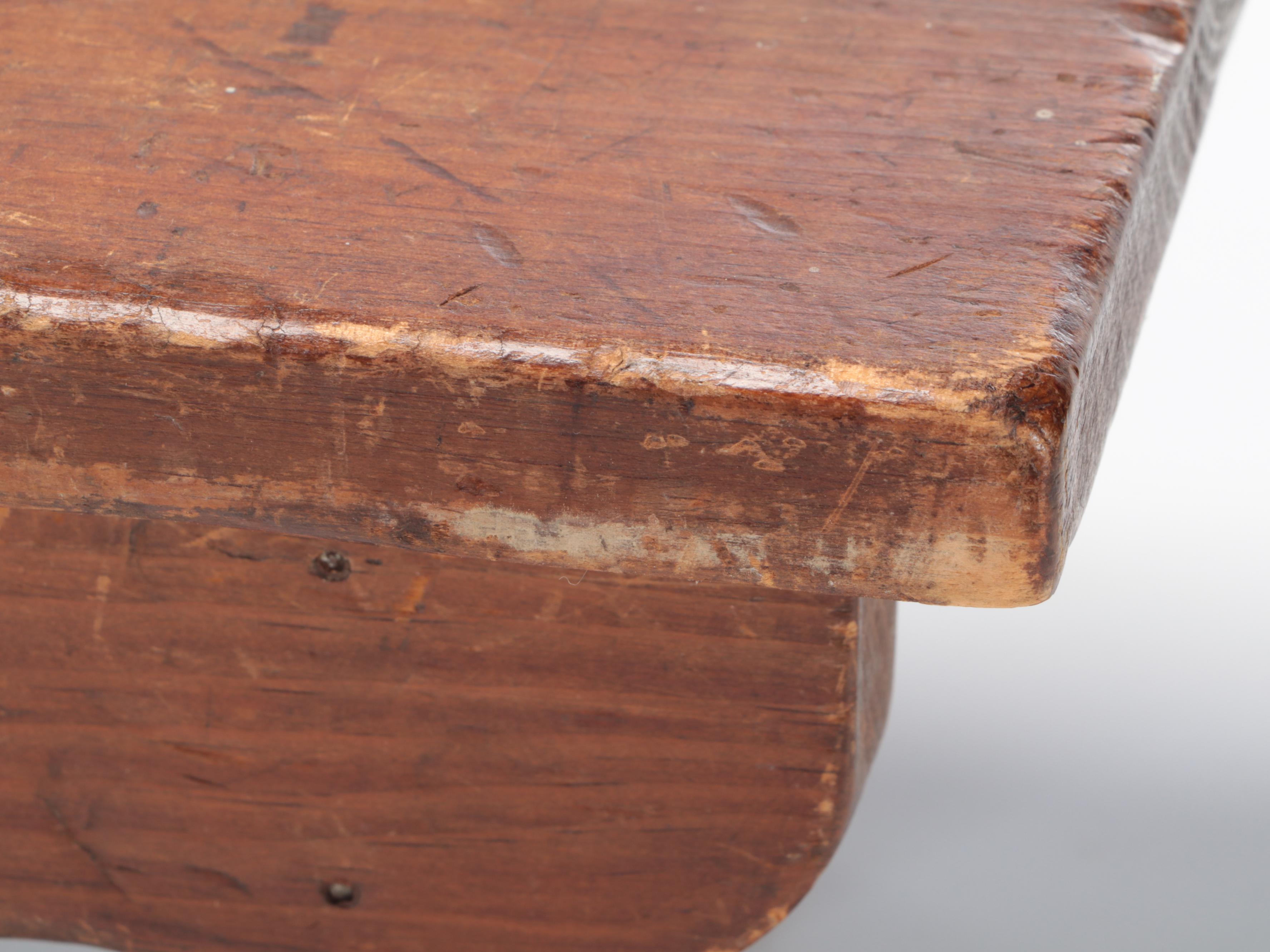 Wooden Boxes and Salesman's Sample Miniature Table