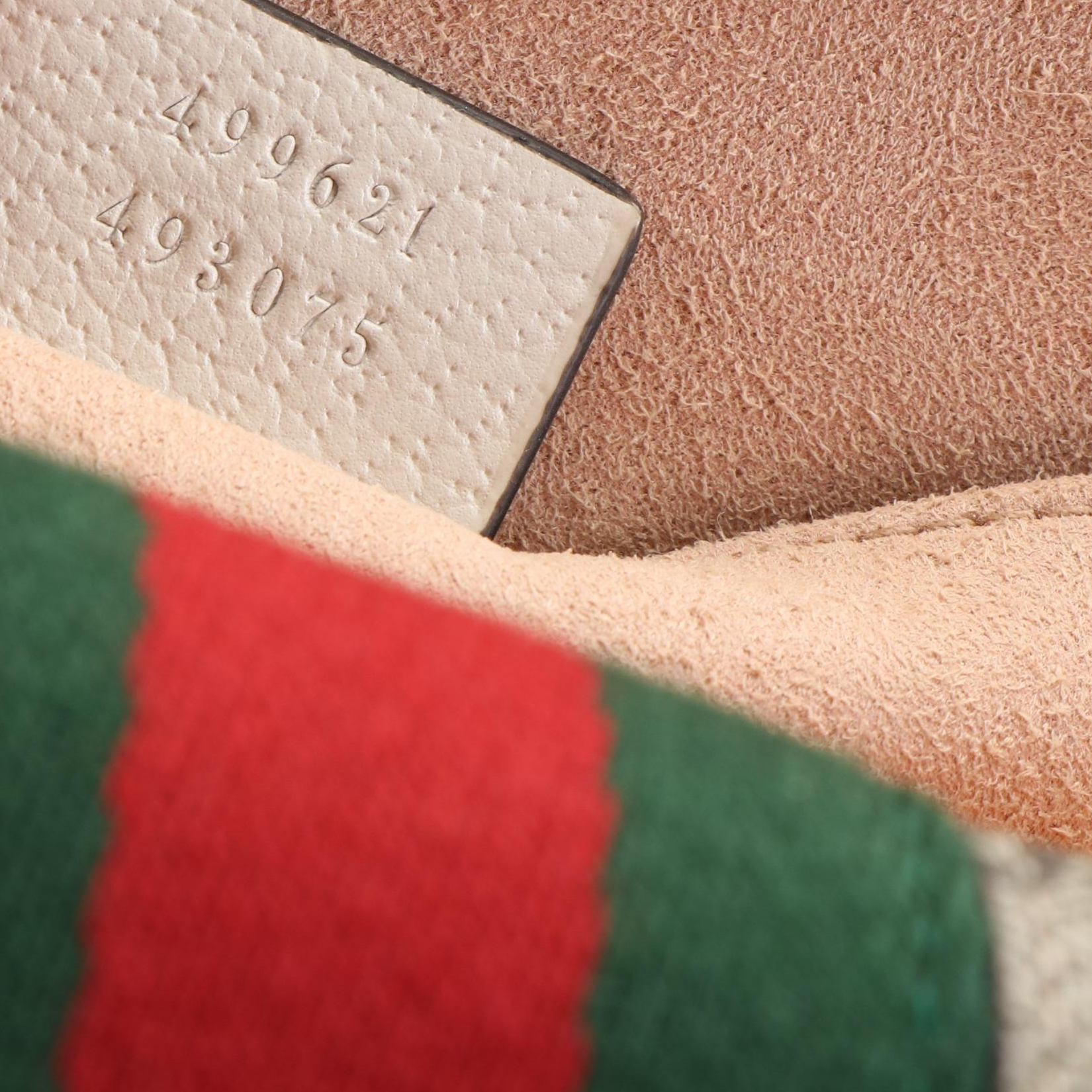 Gucci Ophidia Floral Supreme Canvas and White Leather Crossbody