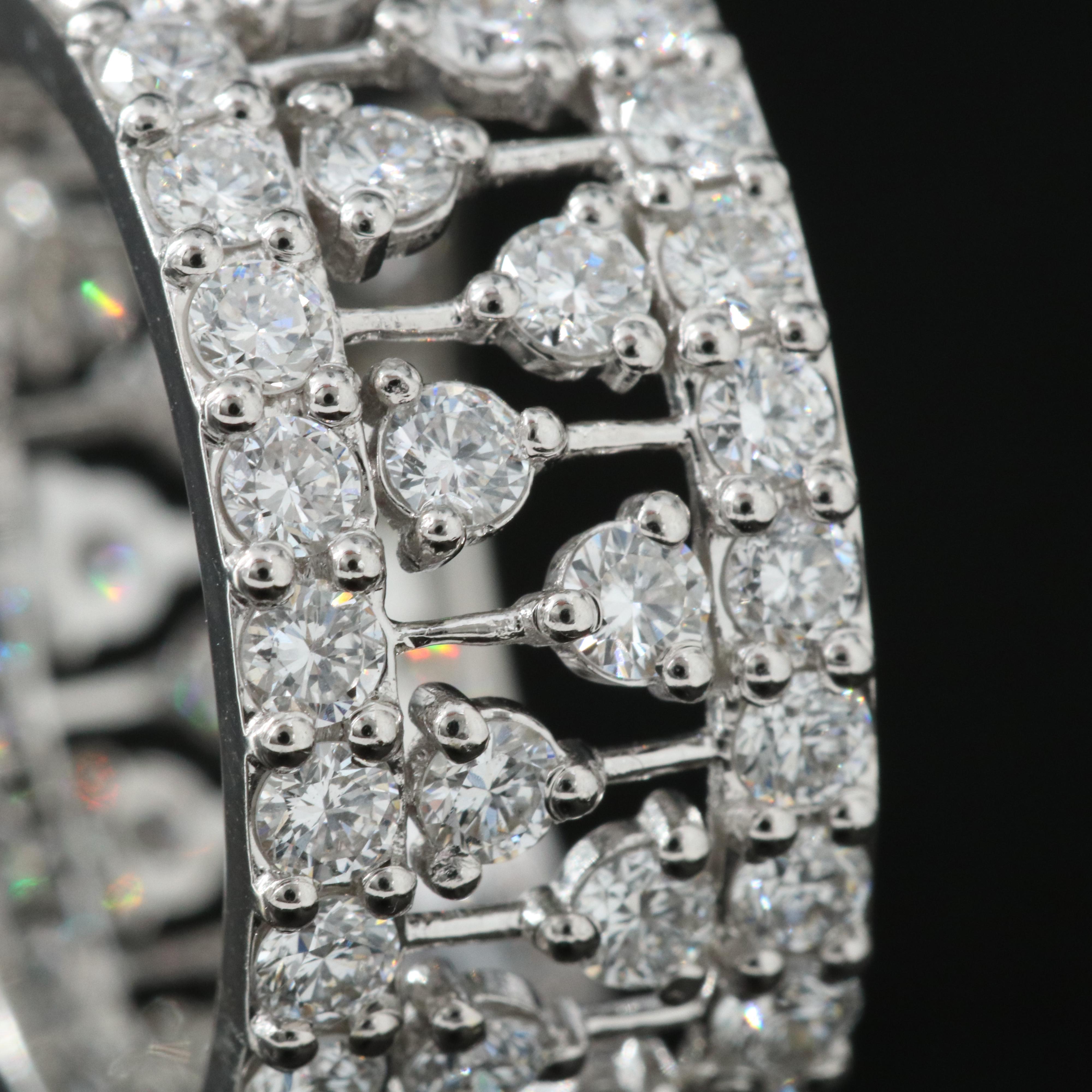 14K 3.05 CTW Lab Grown Diamond Eternity Band