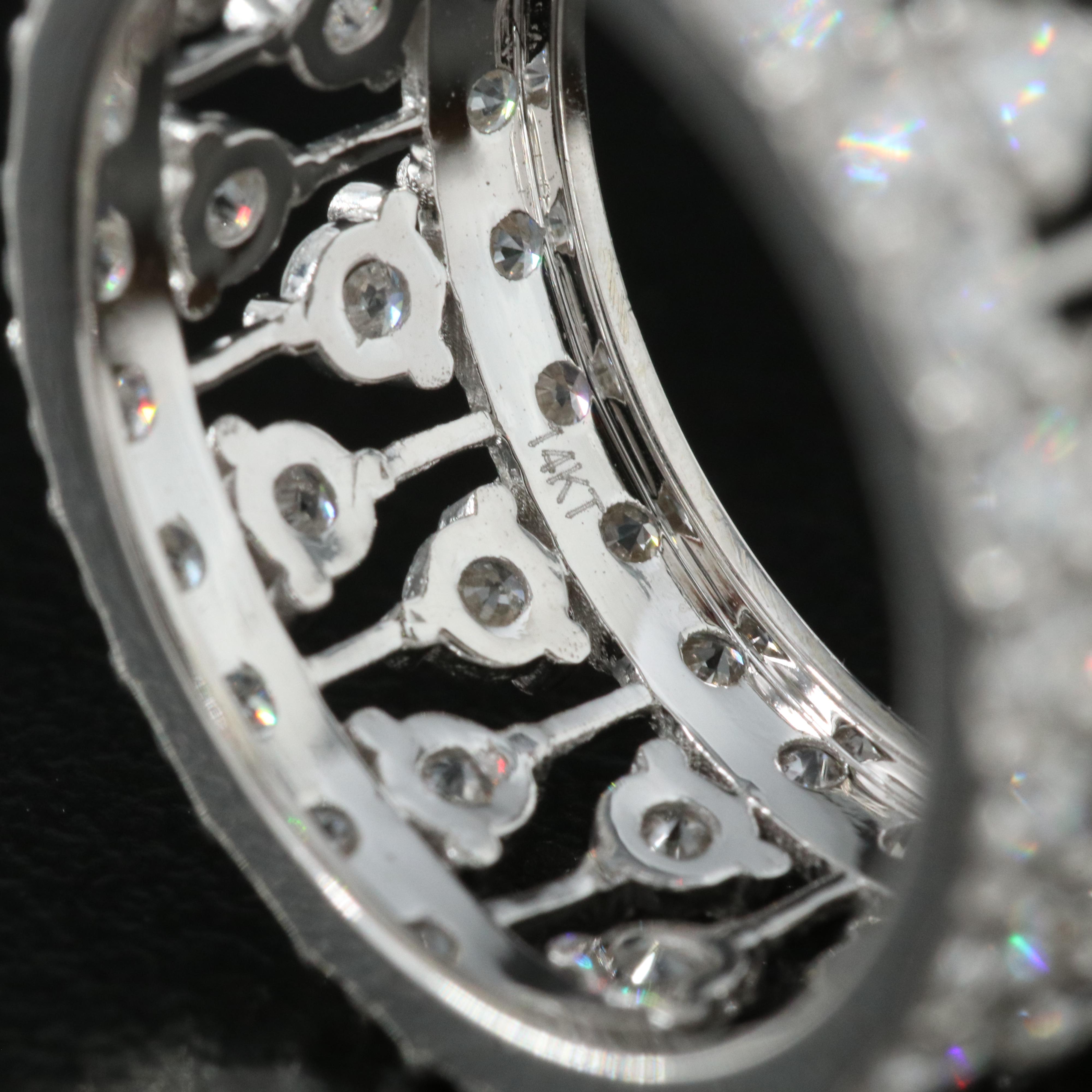 14K 3.05 CTW Lab Grown Diamond Eternity Band