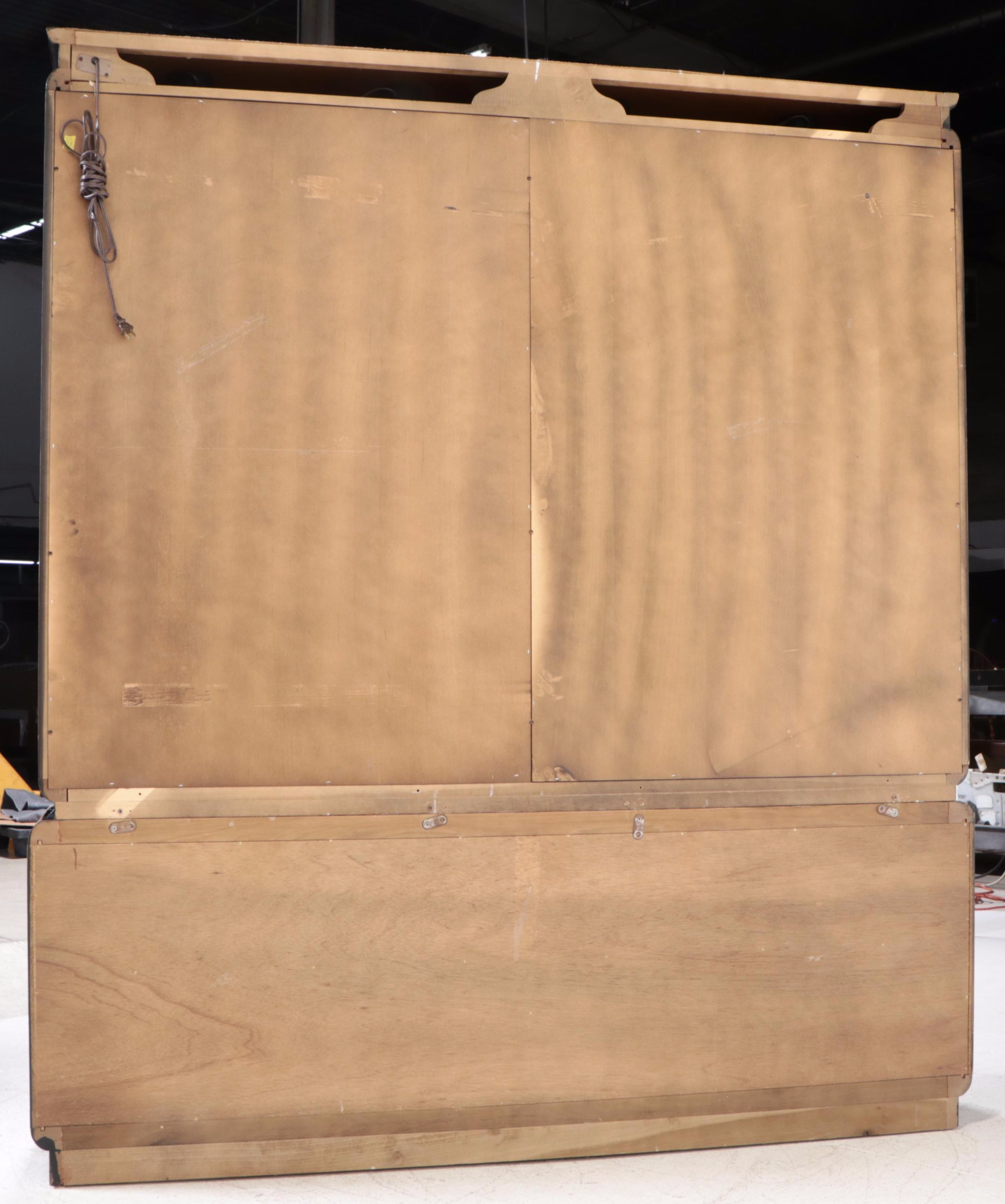 Century Furniture Chin Hua Ebonized and Burlwood China Cabinet