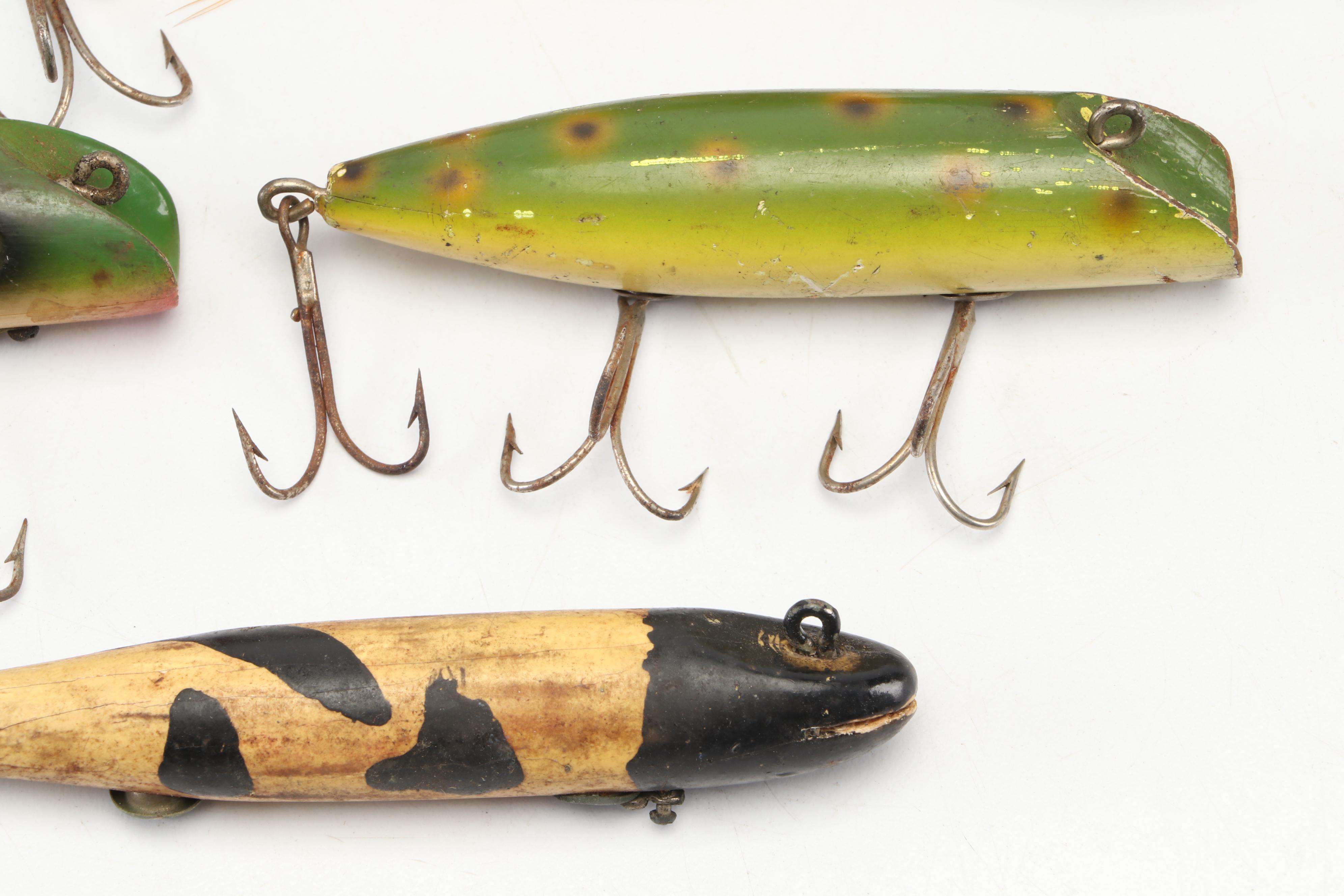 Heddon "Torpedo" and Assorted Fishing Lure Collection