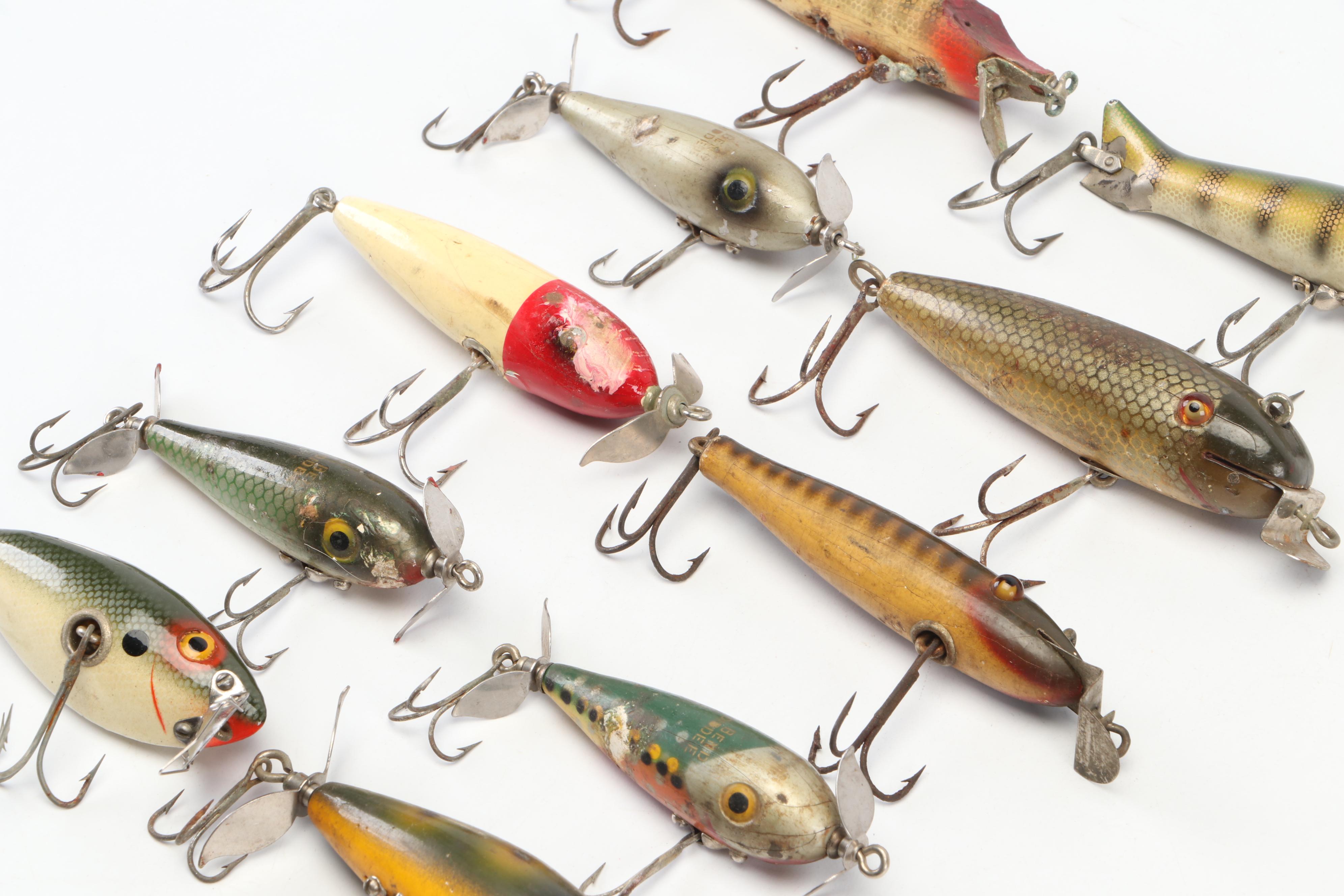 Pflueger and Assorted Fishing Lure Collection EBTH