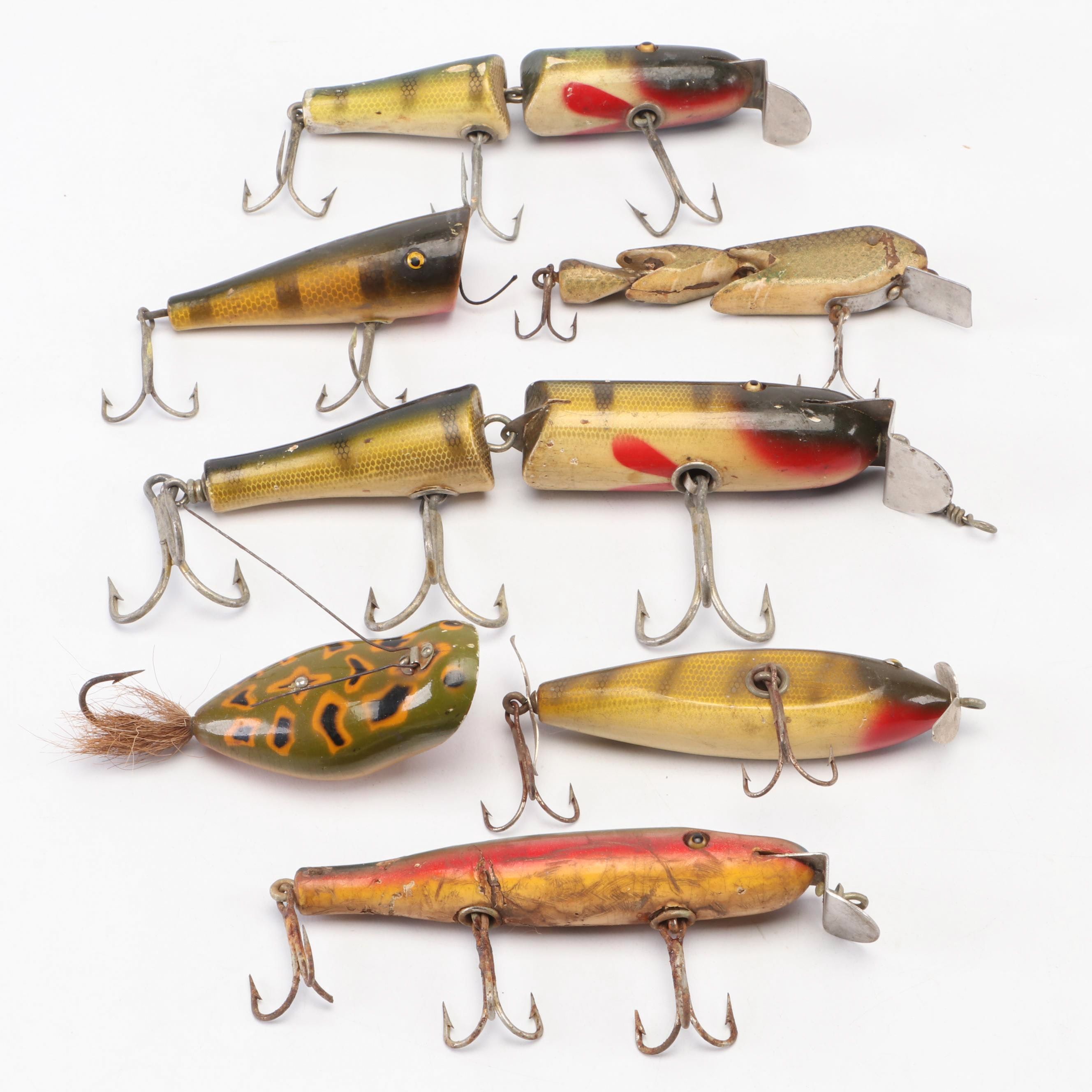 C.C.B. Co and Assorted Fishing Lure Collection