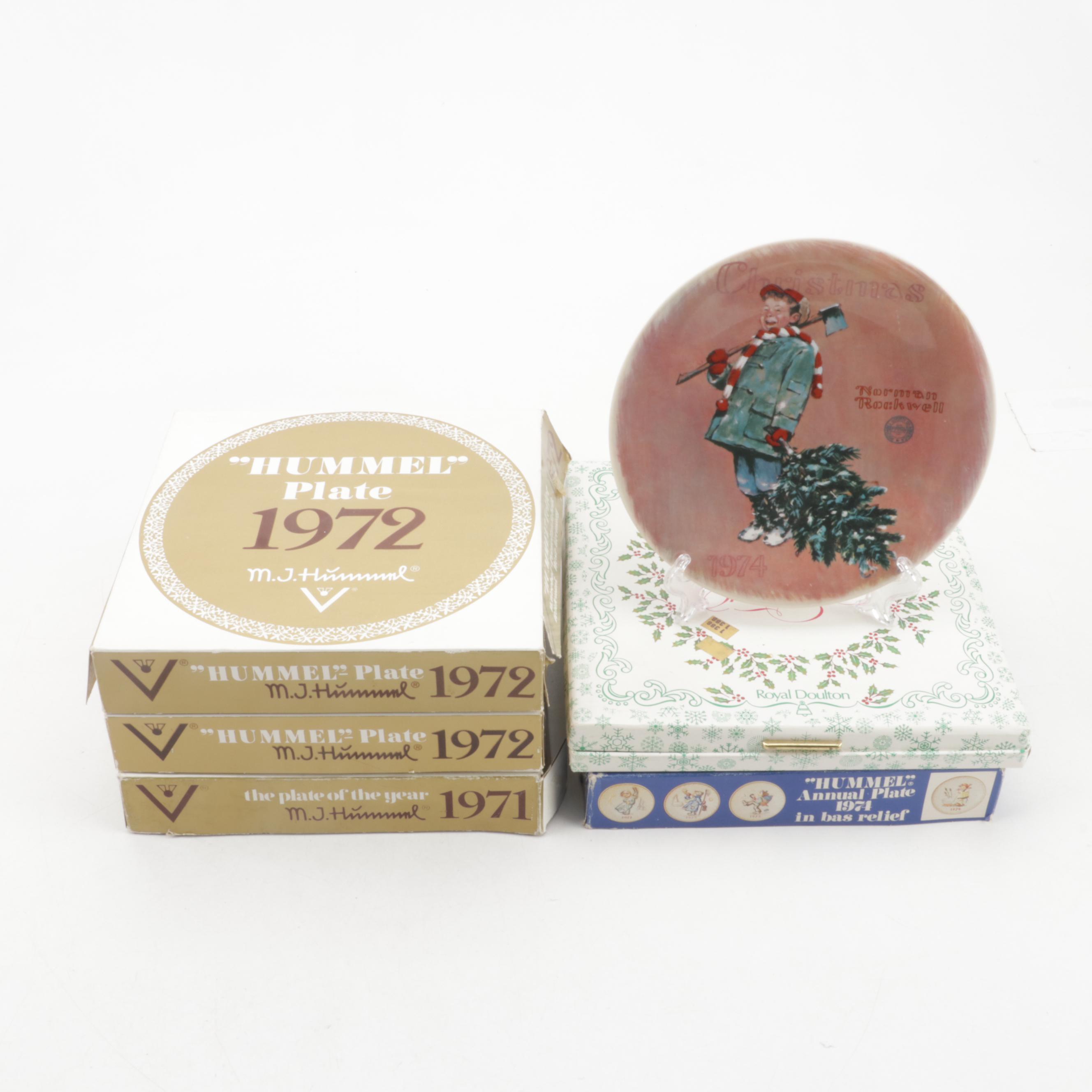 Goebel Hummel and Other Collector Plates