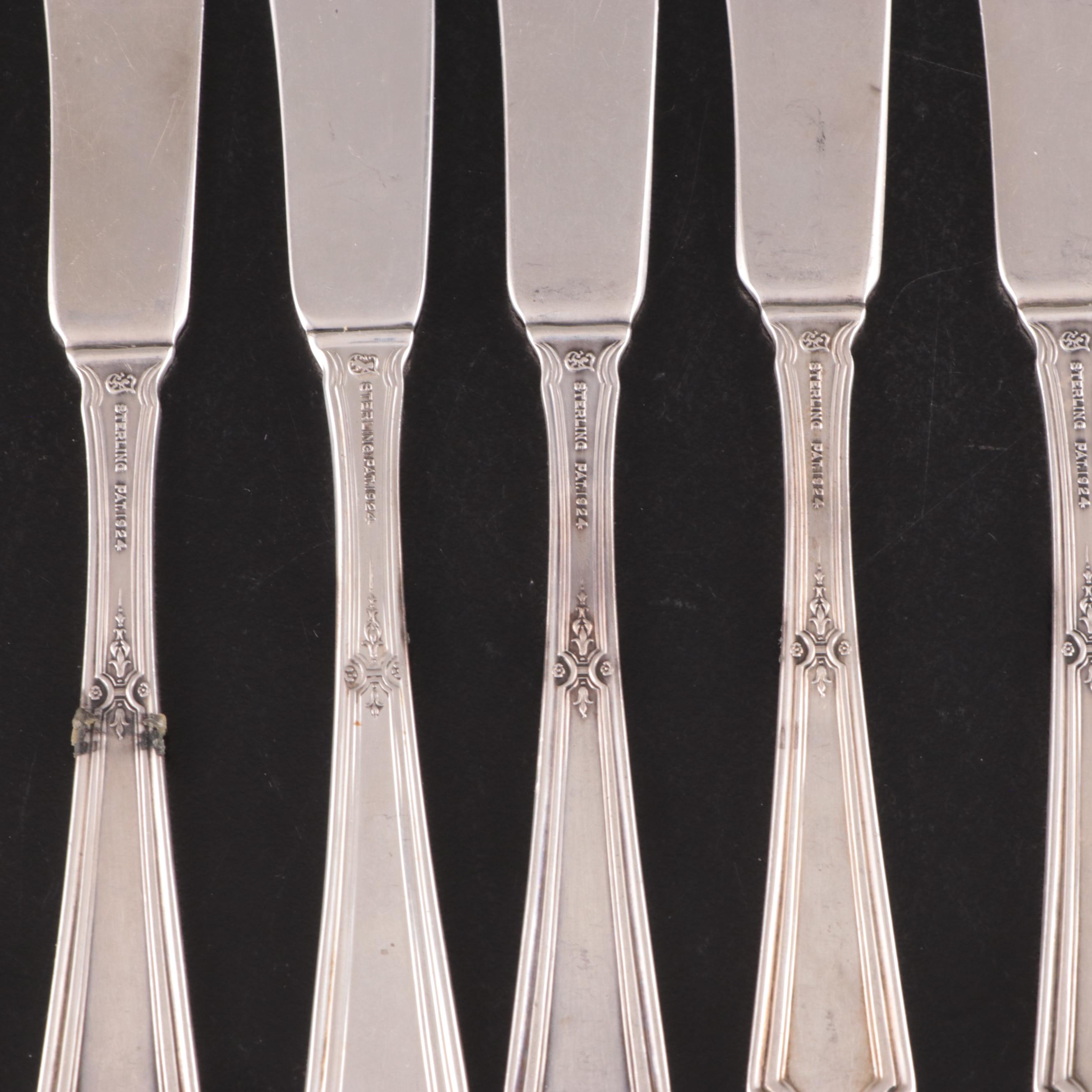 Towle "Louis XIV" Sterling Silver Flatware and Serving Utensils