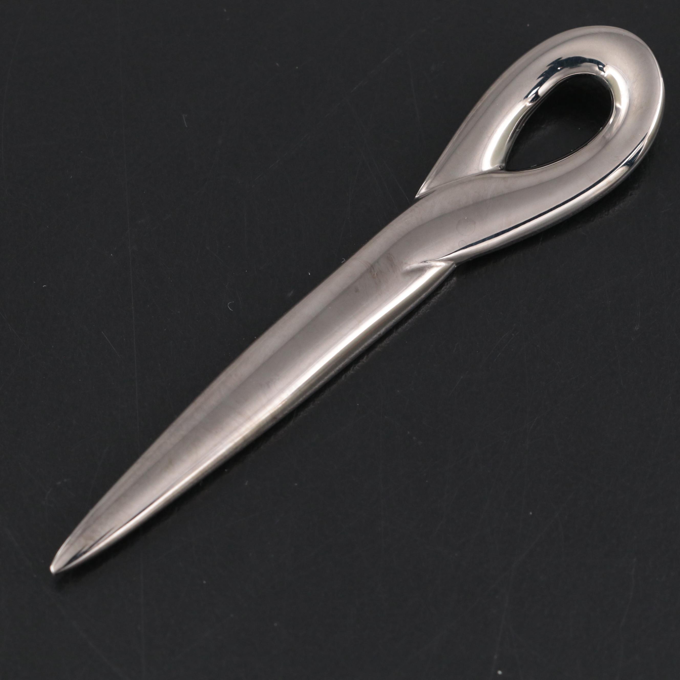 Elsa Peretti for Tiffany & Co. Ruthenium Letter Opener