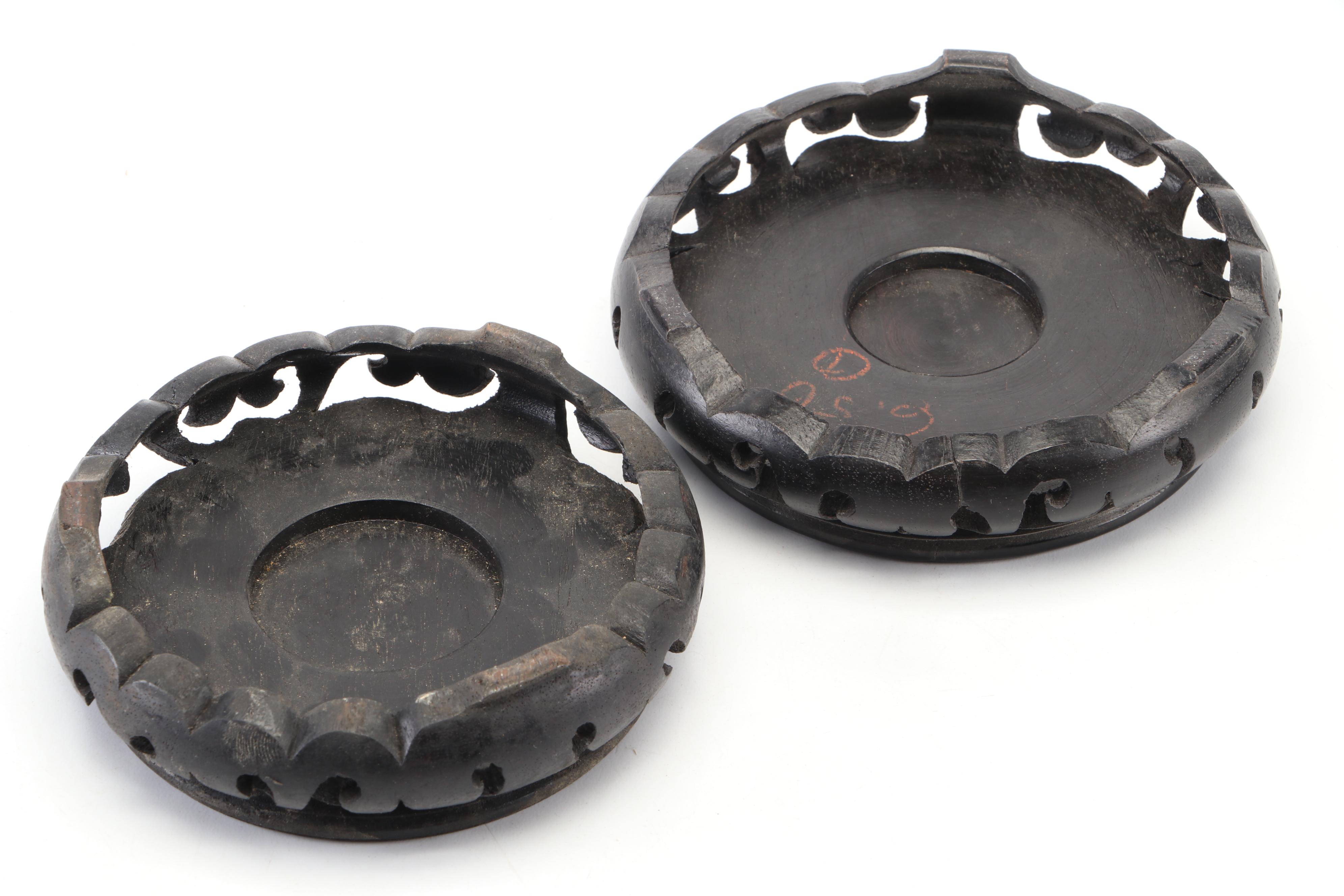 Japanese Imari Porcelain Hexagonal Fish Bowls with Stands