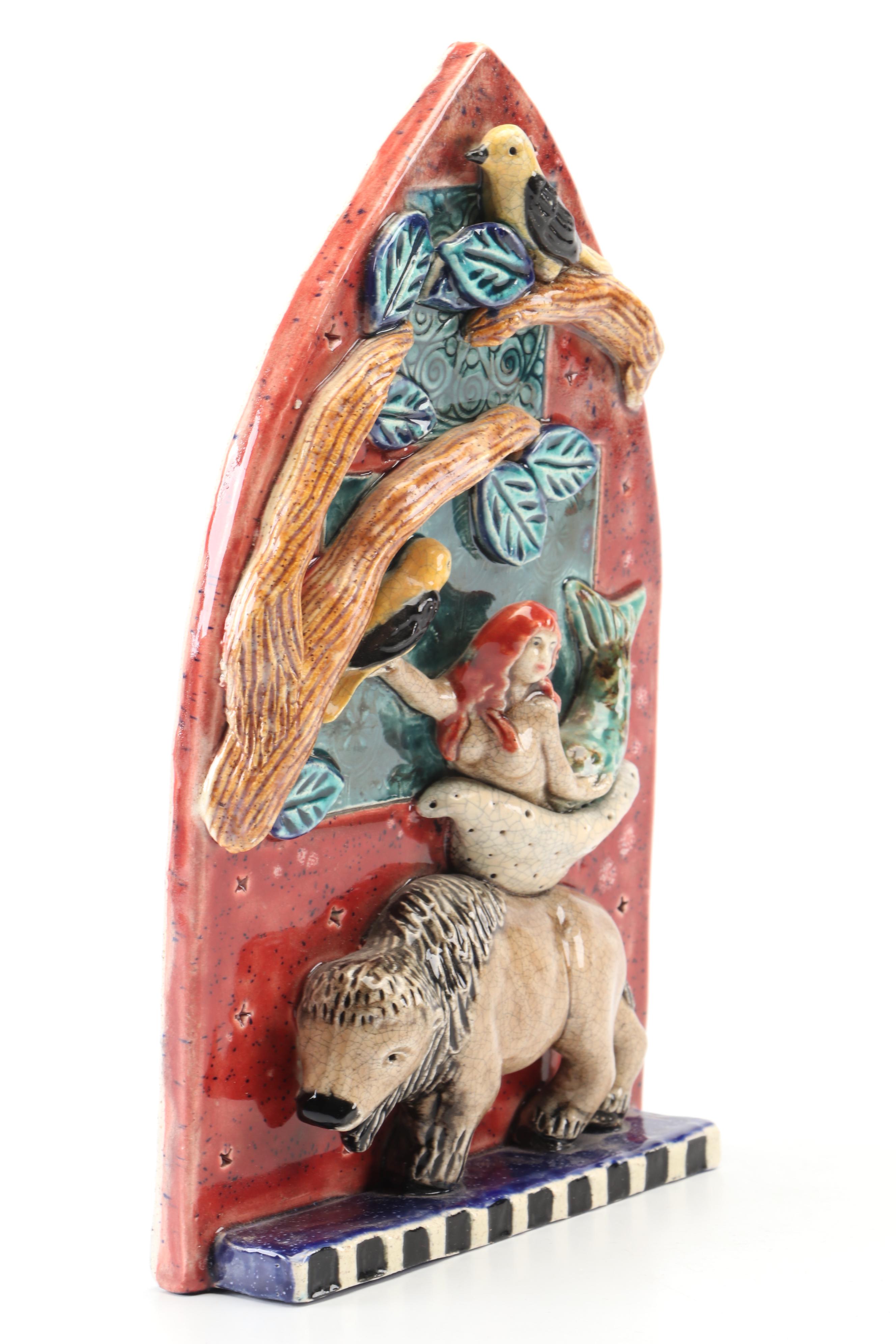 Three Dimensional Ceramic Folk Pottery