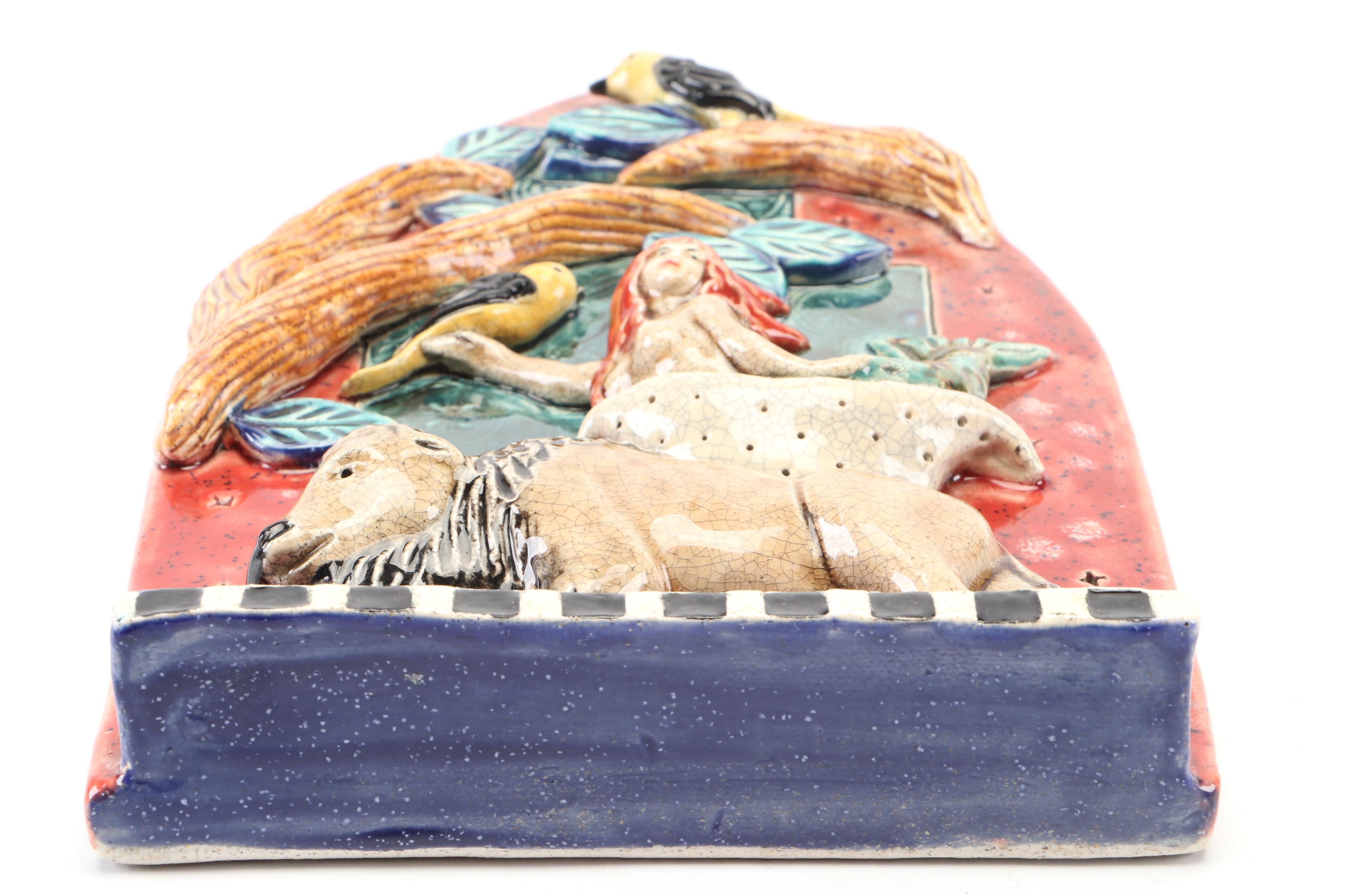 Three Dimensional Ceramic Folk Pottery