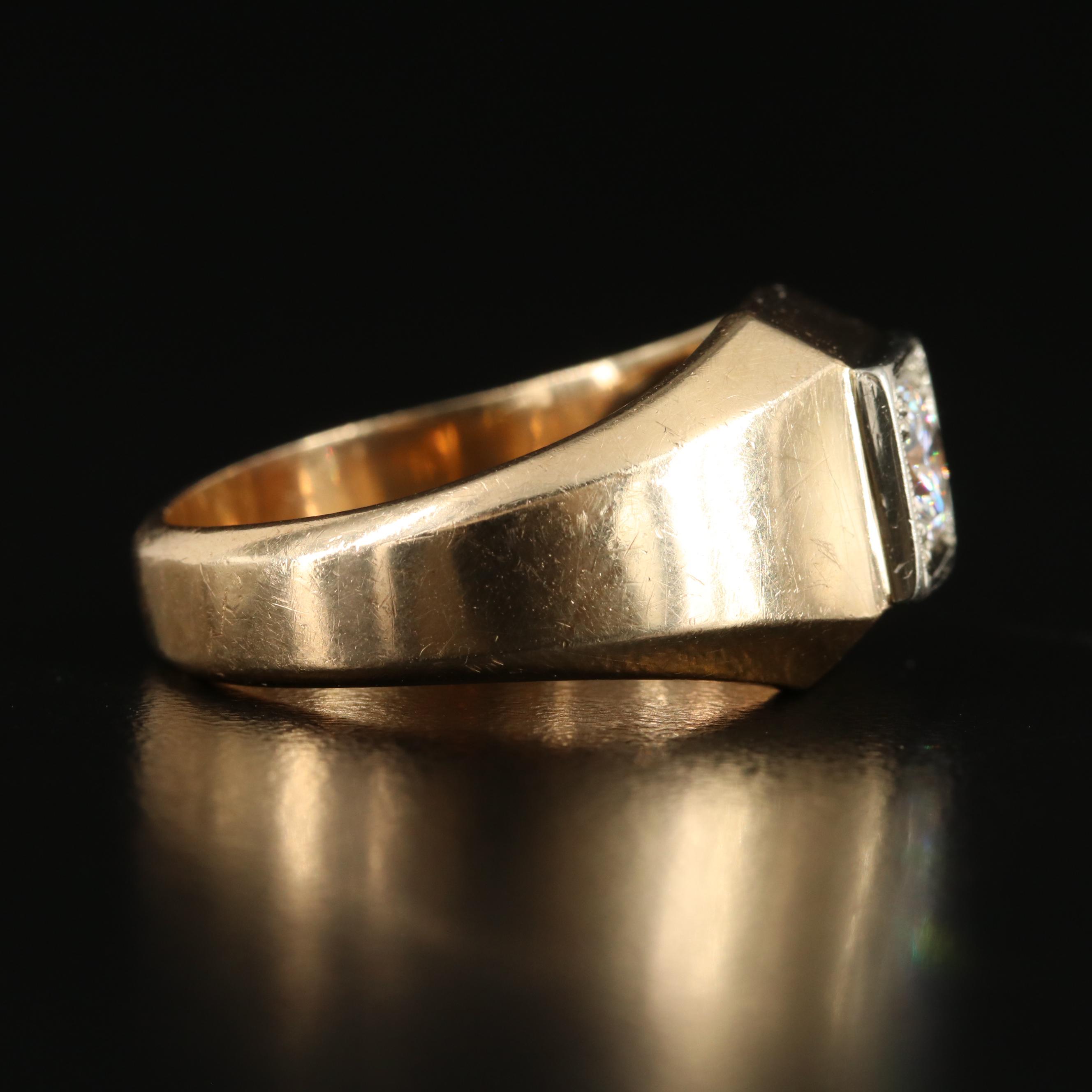 14K 0.61 CT Diamond Ring