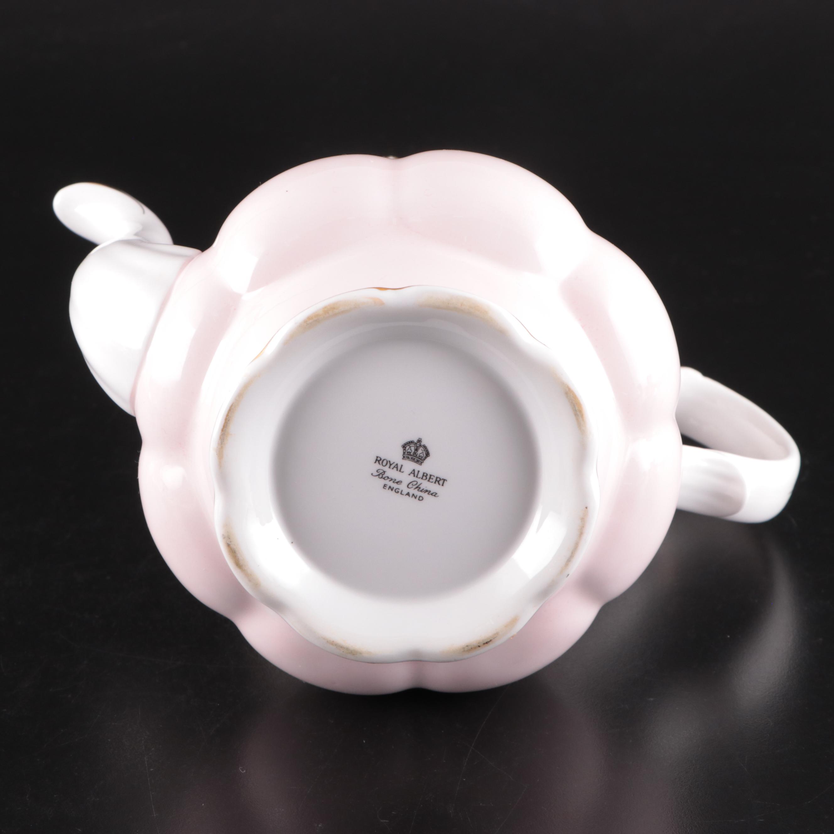 Royal Albert "Bridesmaid" Bone China Coffee Service, Mid to Late 20th Century