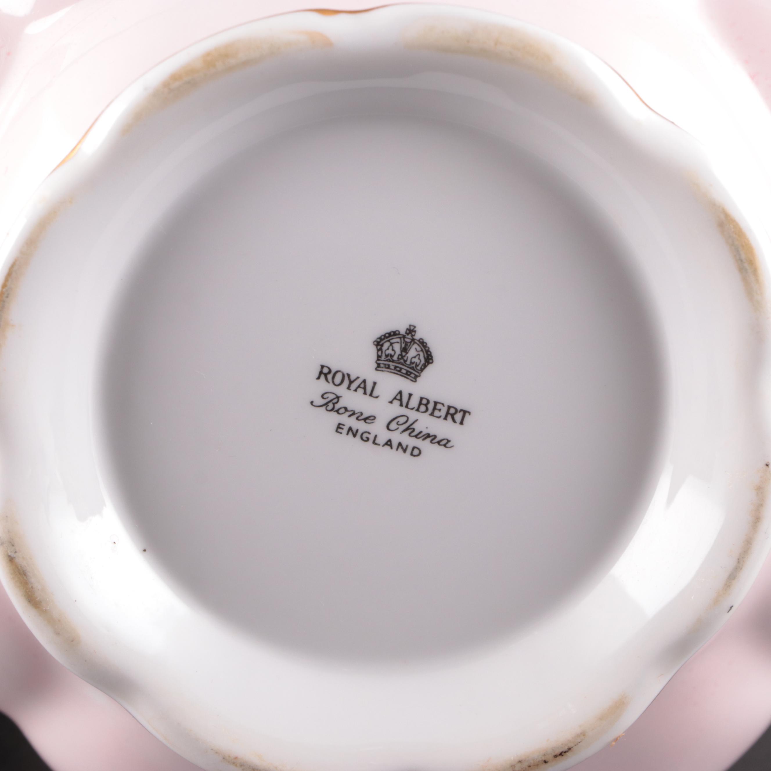 Royal Albert "Bridesmaid" Bone China Coffee Service, Mid to Late 20th Century