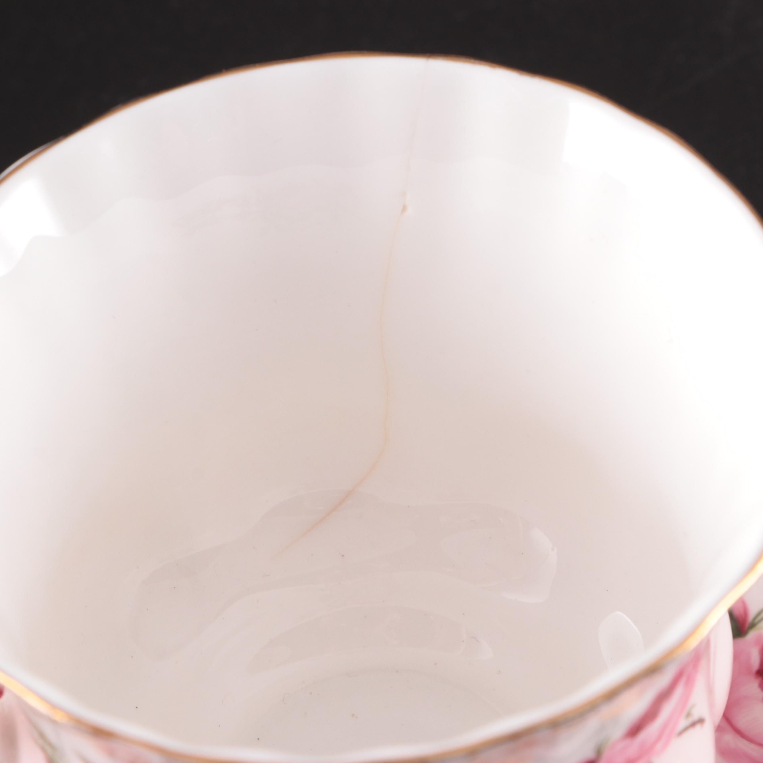 Royal Albert "Bridesmaid" Bone China Coffee Service, Mid to Late 20th Century