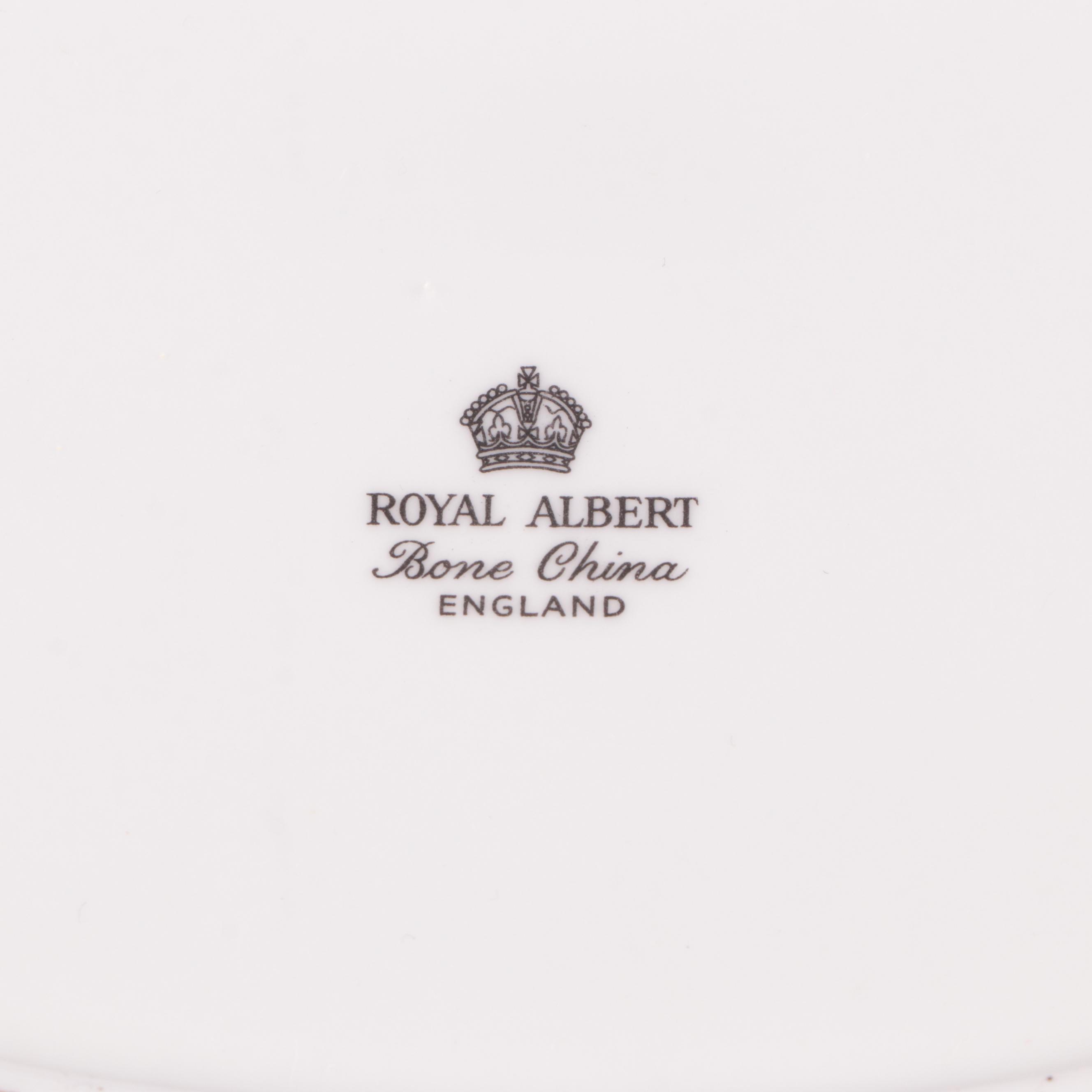 Royal Albert "Bridesmaid" Bone China Coffee Service, Mid to Late 20th Century