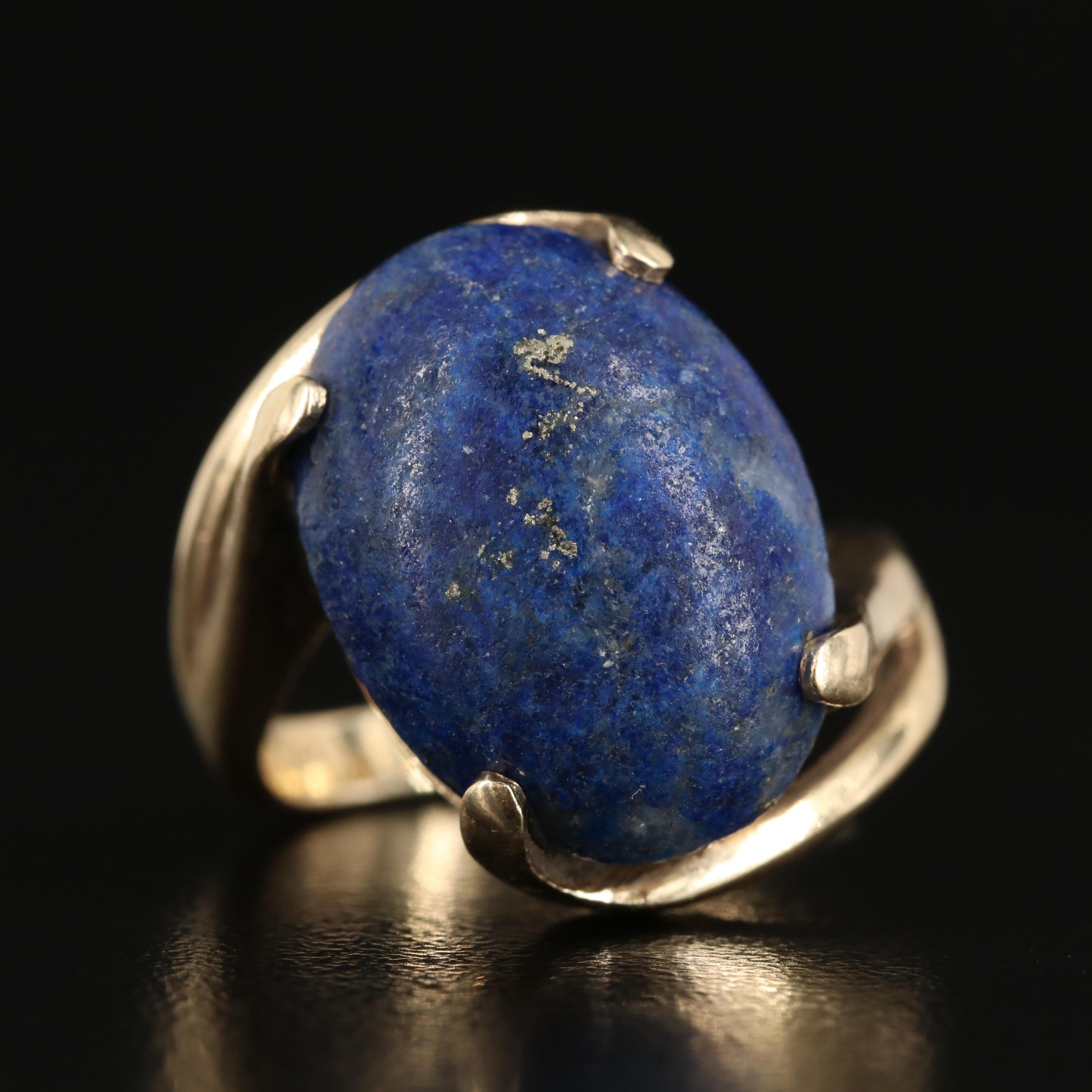 14K Lapis Lazuli Ring