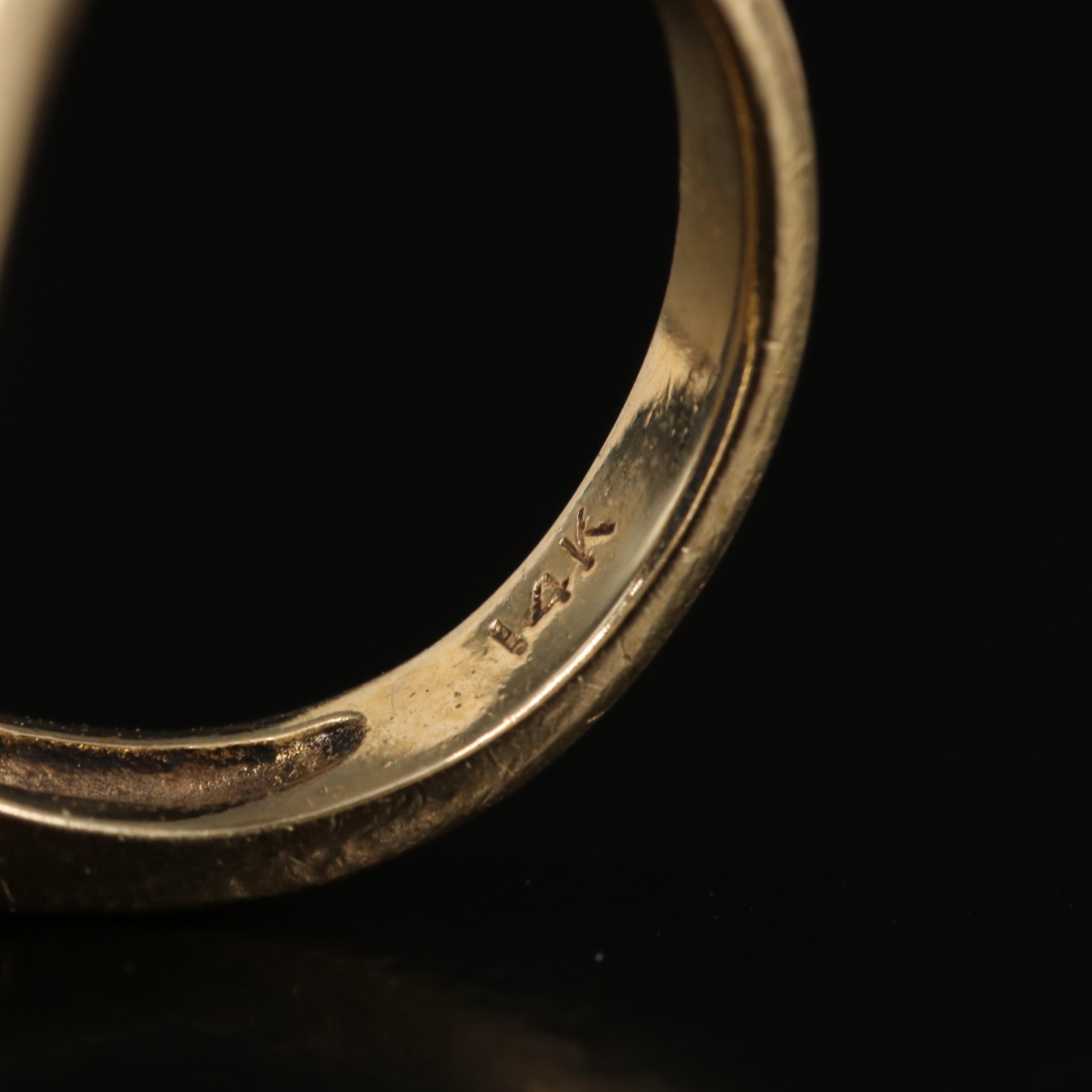 14K Lapis Lazuli Ring