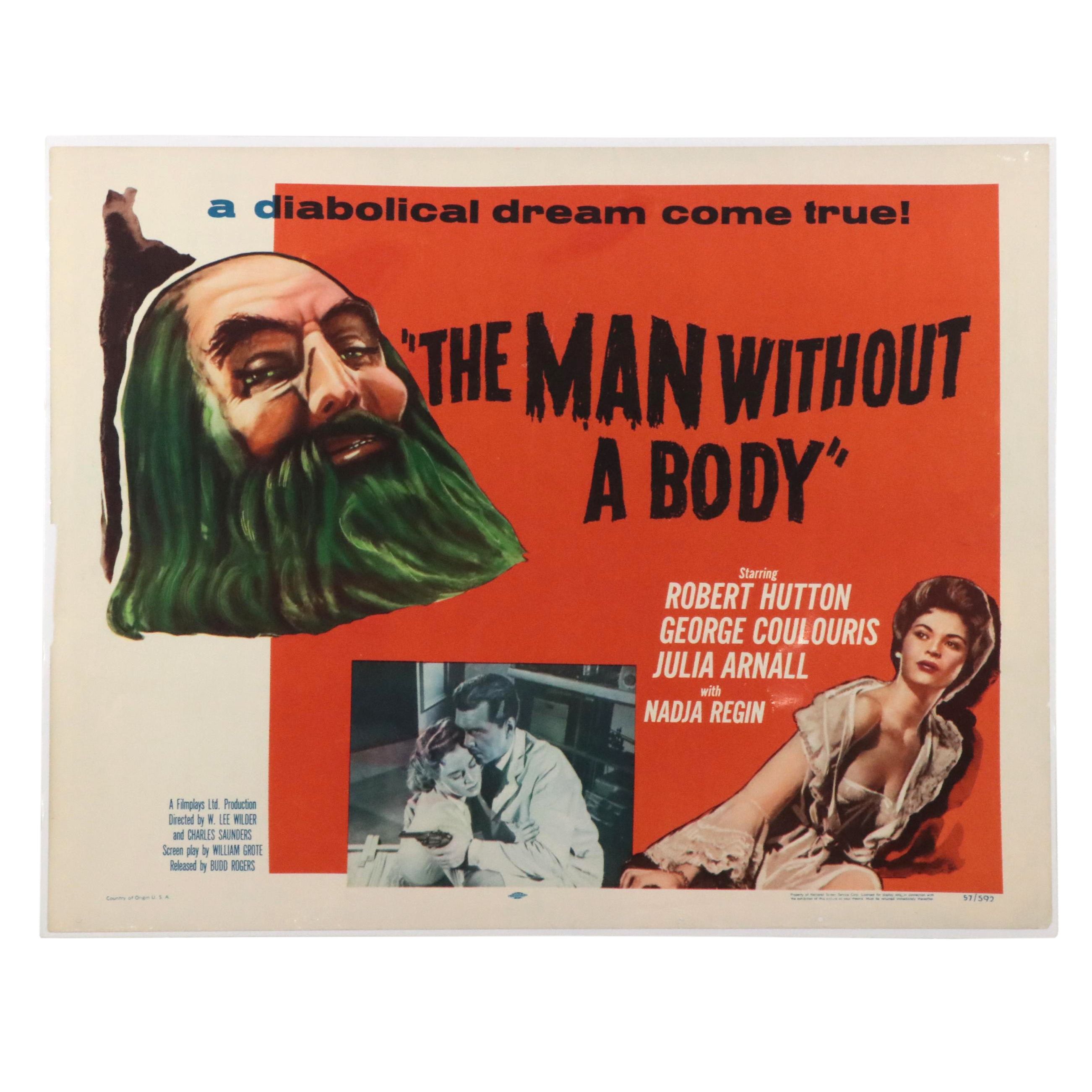 "The Man Without a Body," Move Poster, 1957