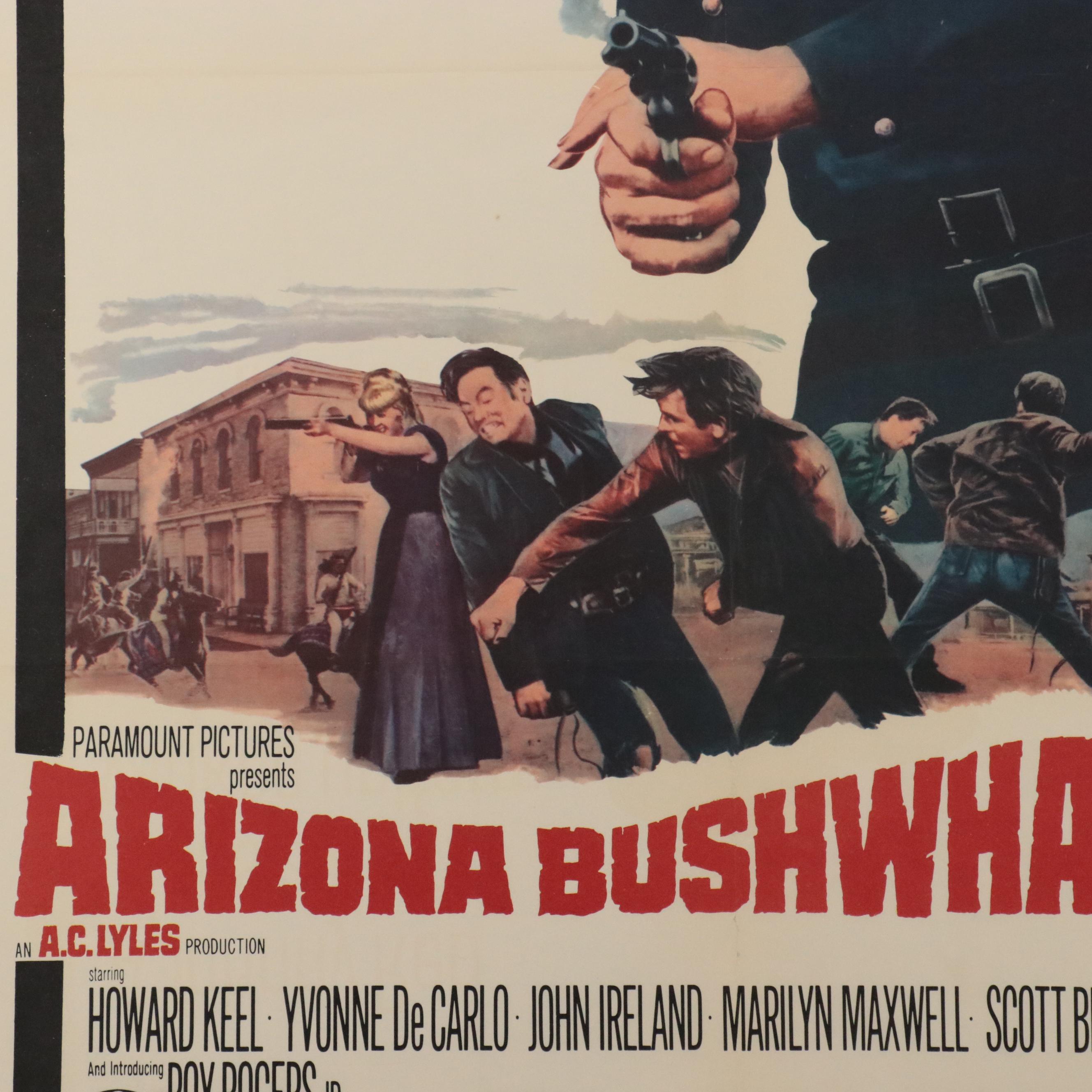 "Arizona Bushwhackers," One Sheet Movie Poster, 1967