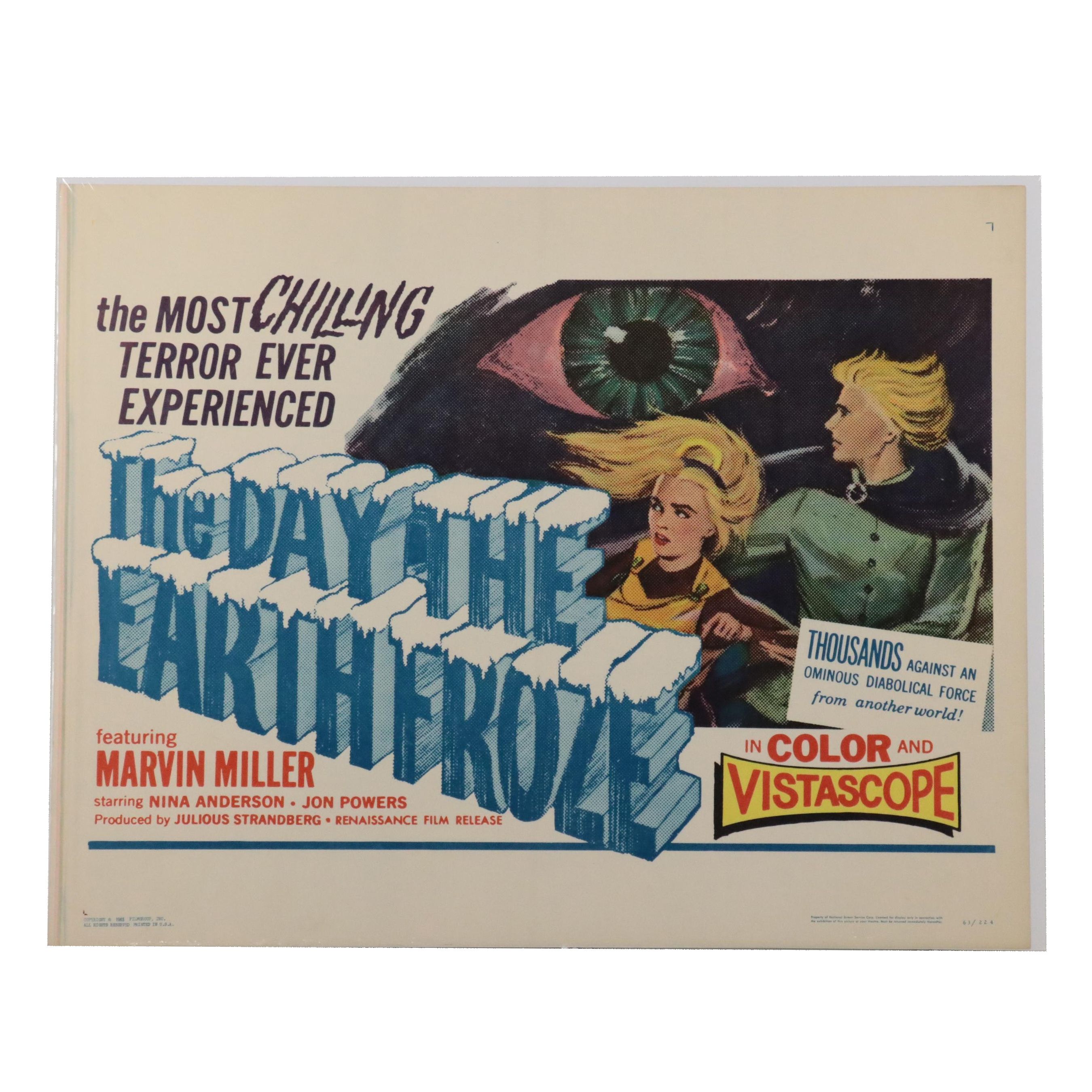 "The Day The Earth Froze" Movie Poster, 1963