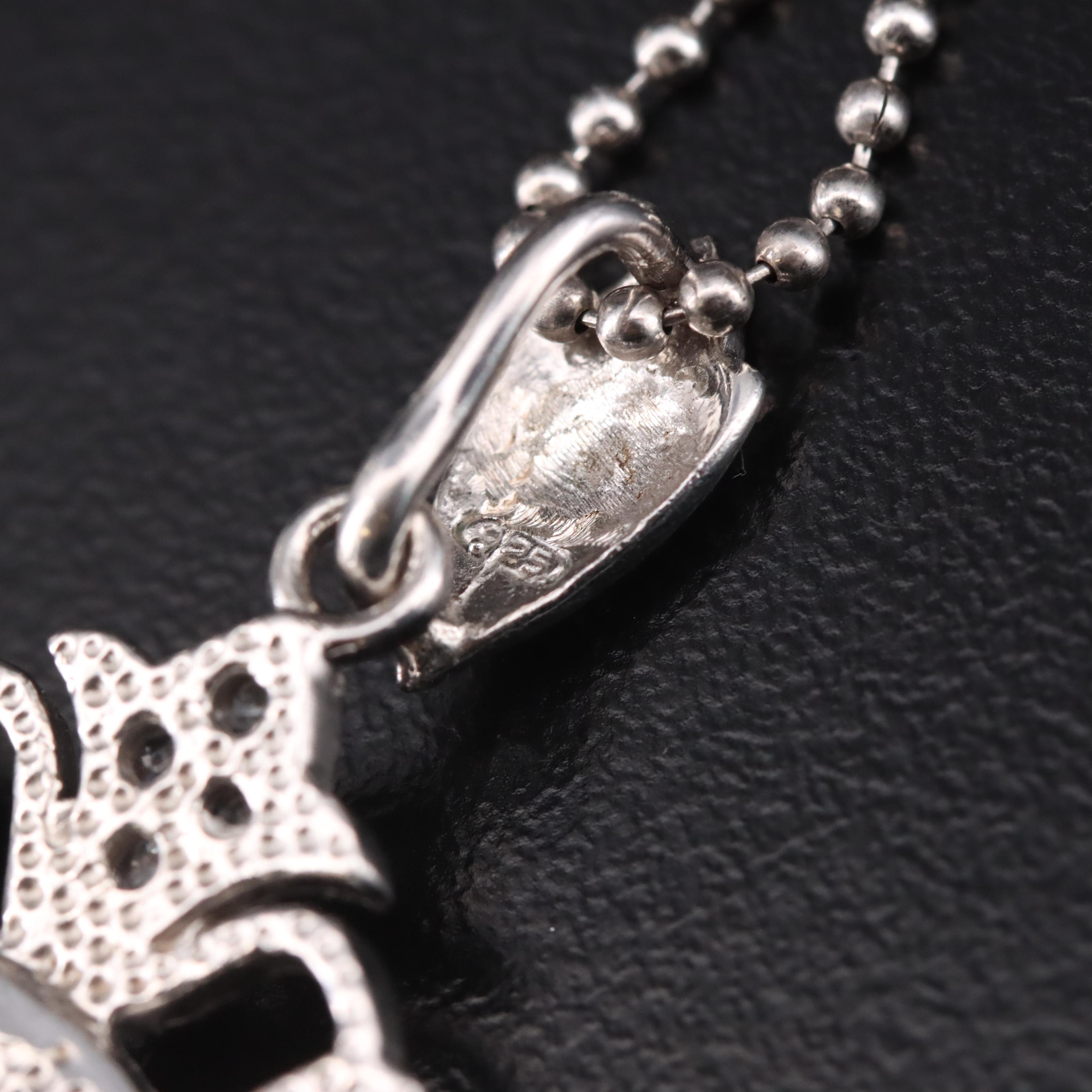 Necklaces Including Sterling, Pearl and Mother-of-Pearl Cameo