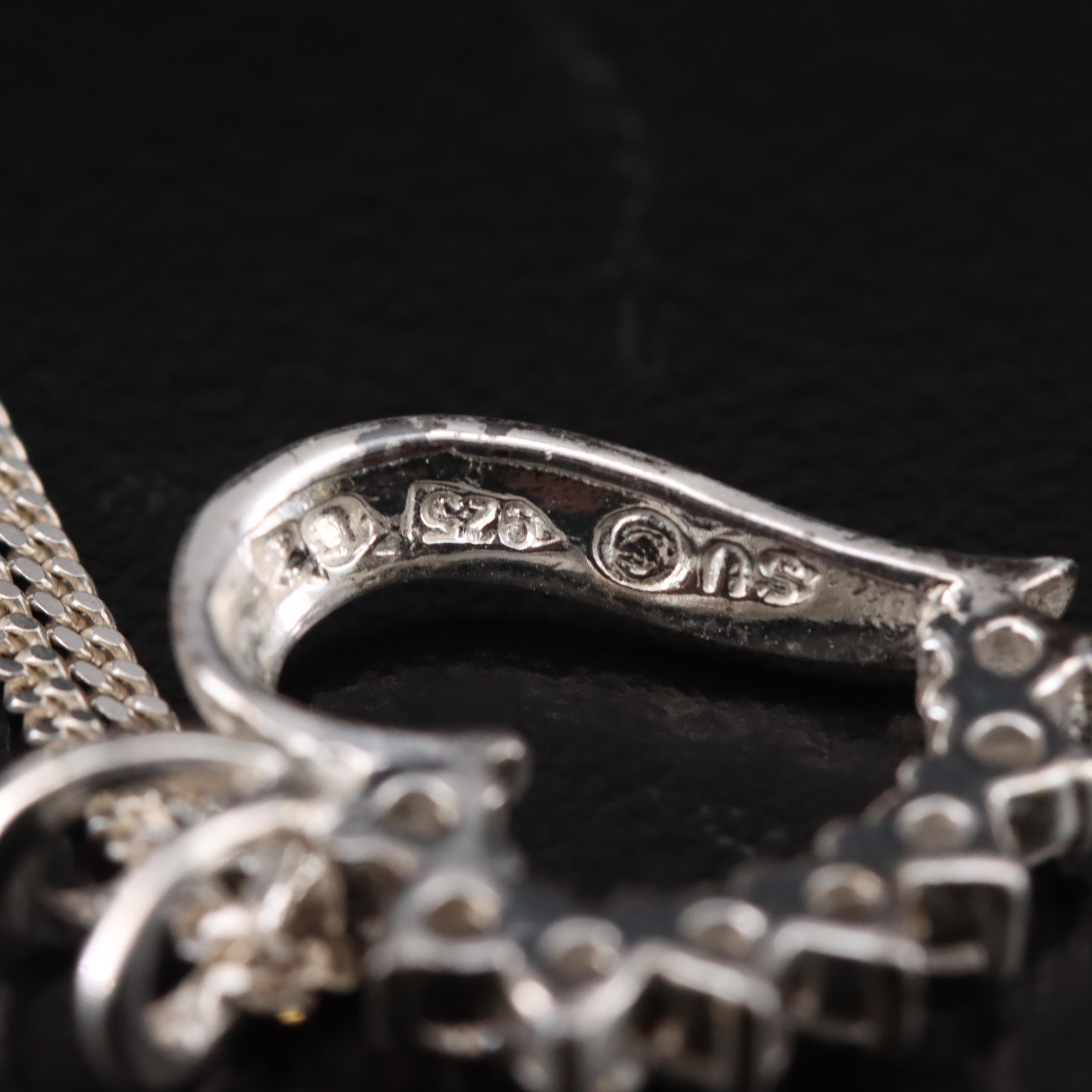 Necklaces Including Sterling, Pearl and Mother-of-Pearl Cameo