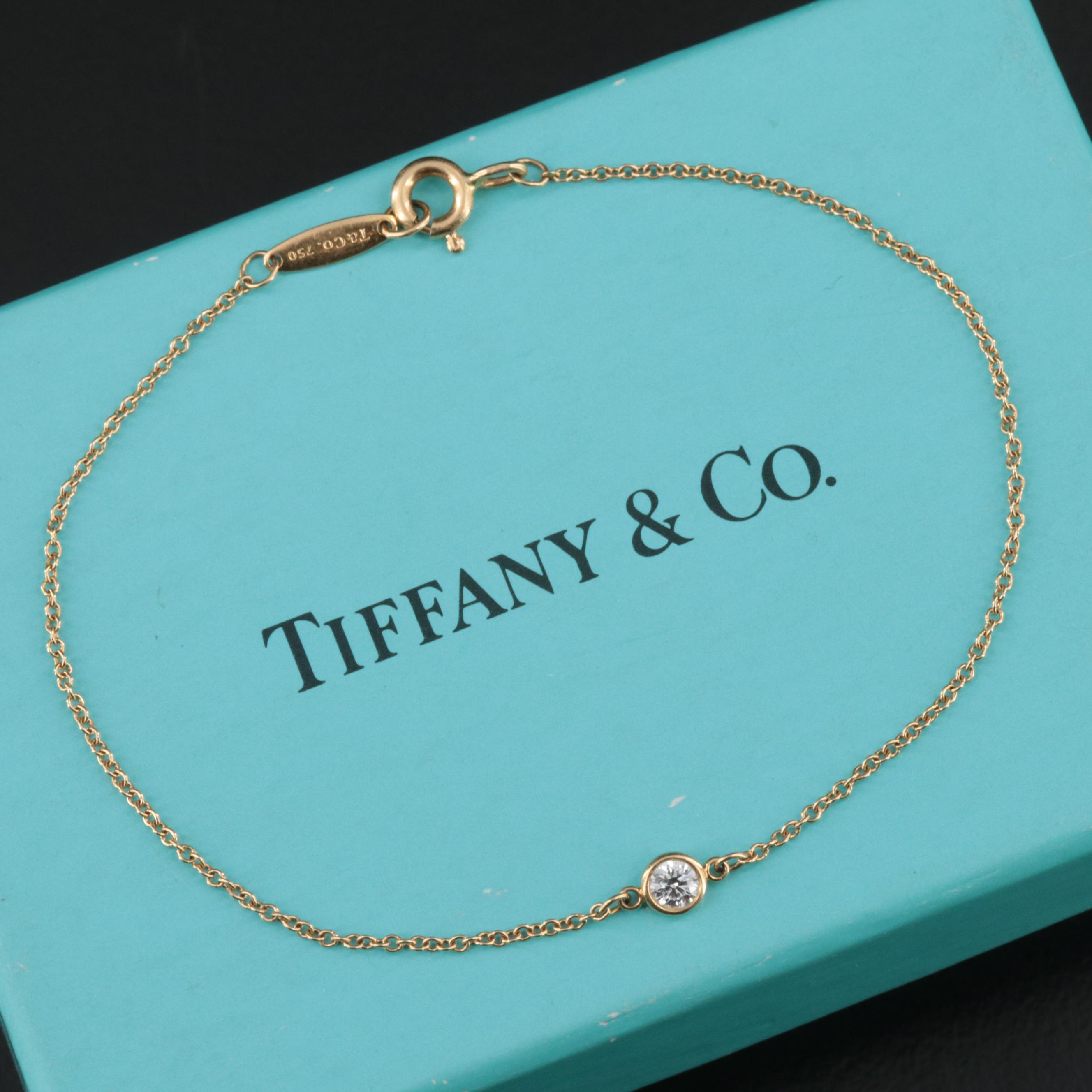 Elsa Peretti for Tiffany & Co. 18K Diamonds By the Yard Bracelet