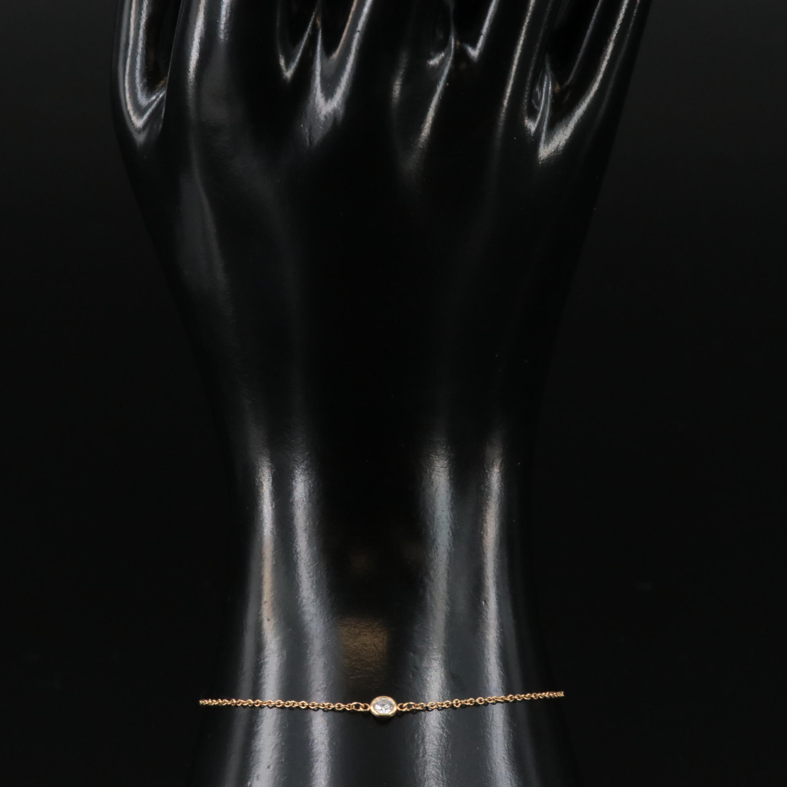 Elsa Peretti for Tiffany & Co. 18K Diamonds By the Yard Bracelet