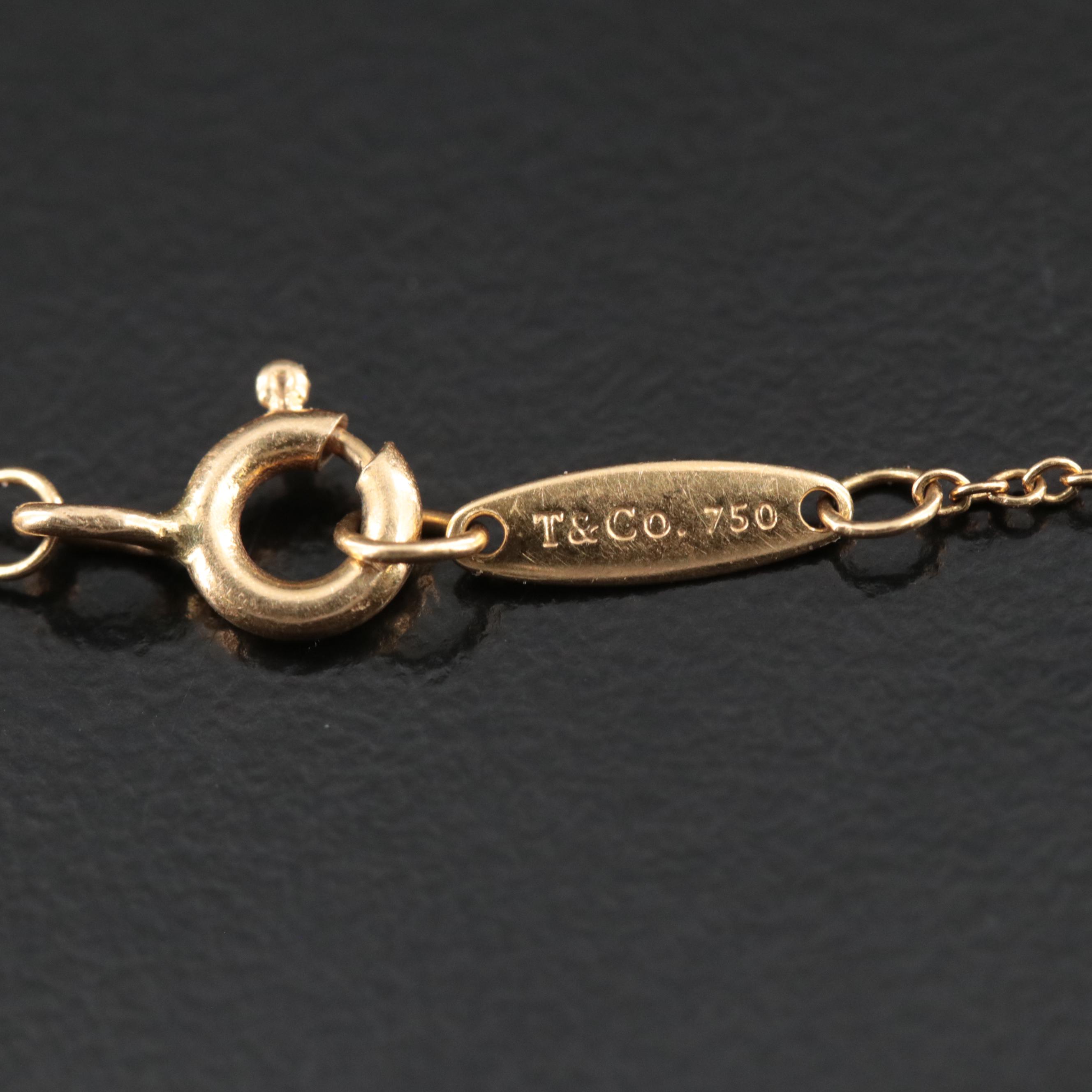 Elsa Peretti for Tiffany & Co. 18K Diamonds By the Yard Bracelet