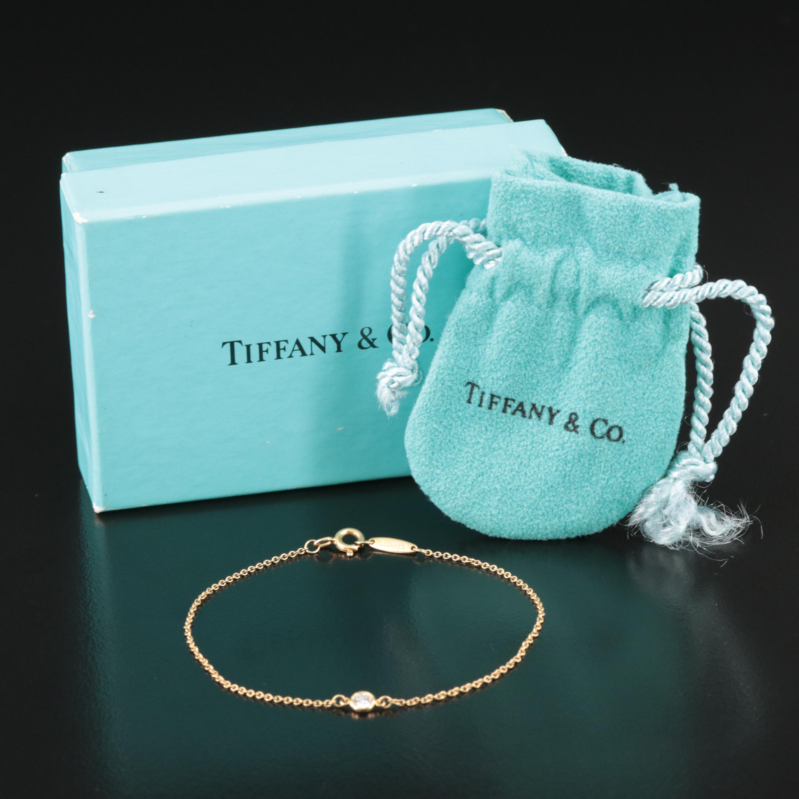 Elsa Peretti for Tiffany & Co. 18K Diamonds By the Yard Bracelet