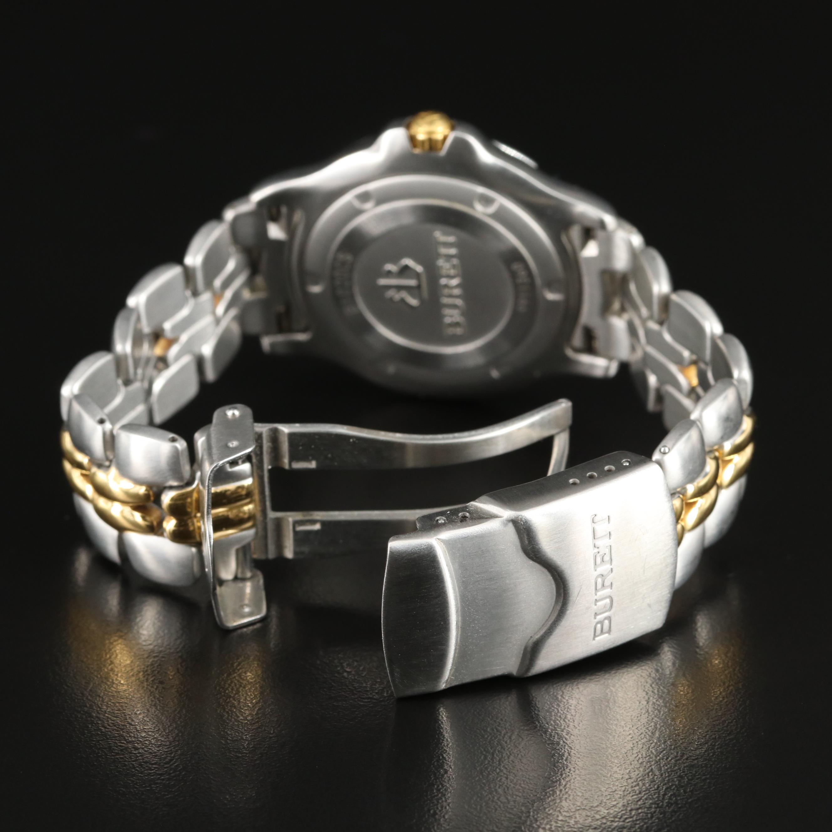 Burett Swiss-Made Dive-Style Quartz Watch