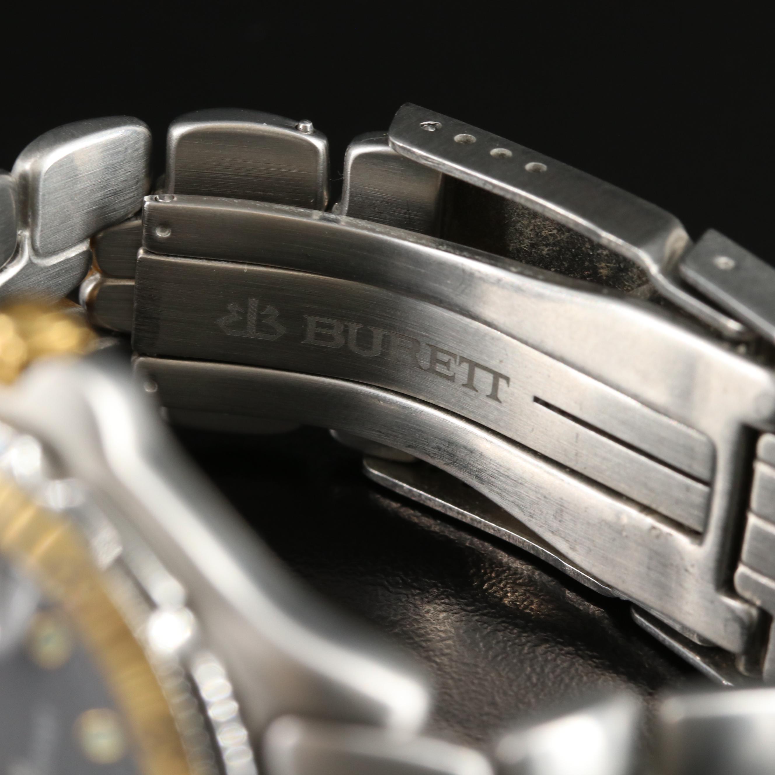 Burett Swiss-Made Dive-Style Quartz Watch