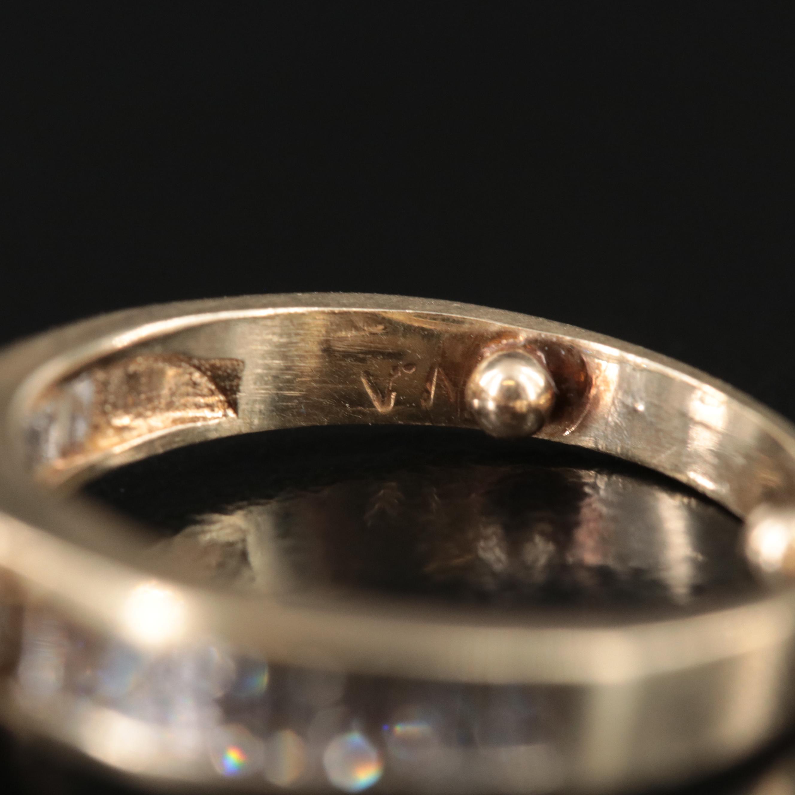 14K 0.90 CTW Diamond Ring