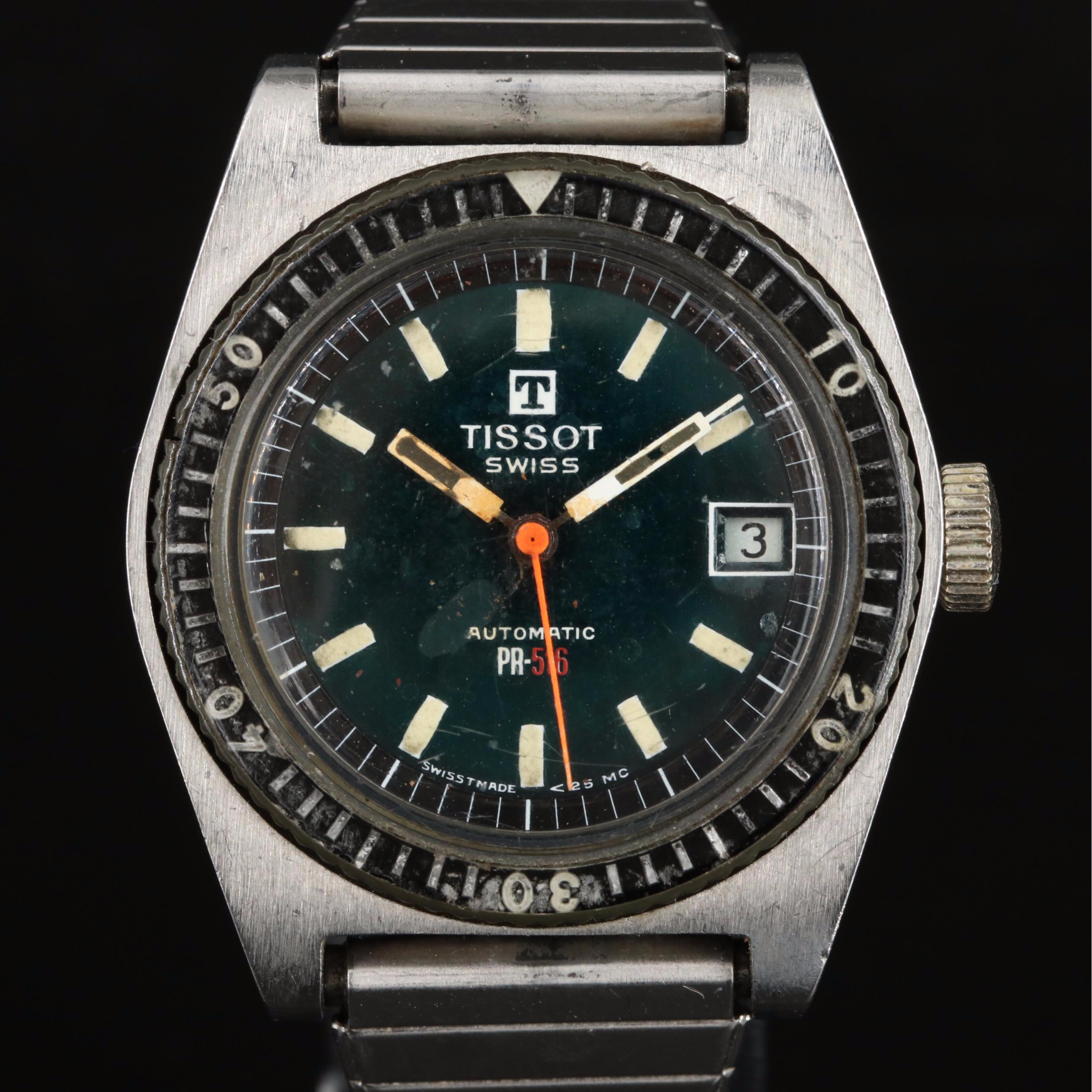 Vintage Tissot PR-516 Automatic Watch