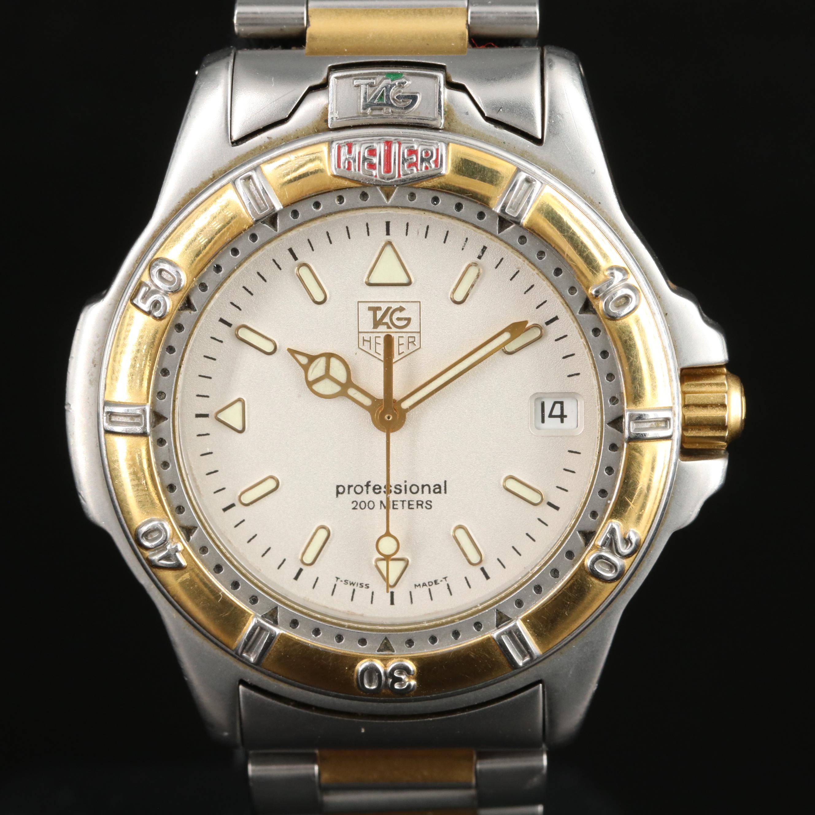 TAG Heuer Professional 200 Diver Stainless Steel Watch