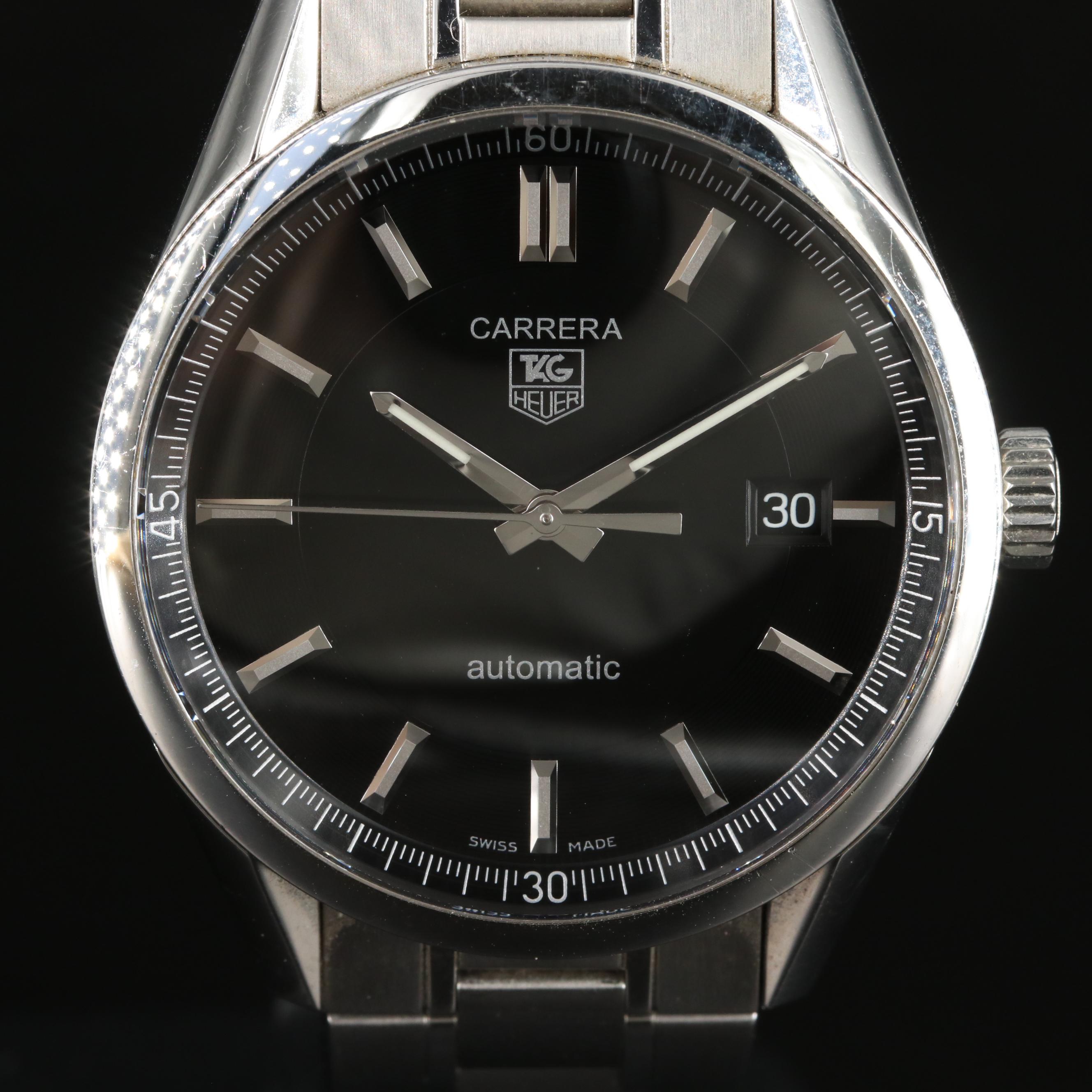 TAG Heuer Carrera Calibre 5 Stainless Steel Watch