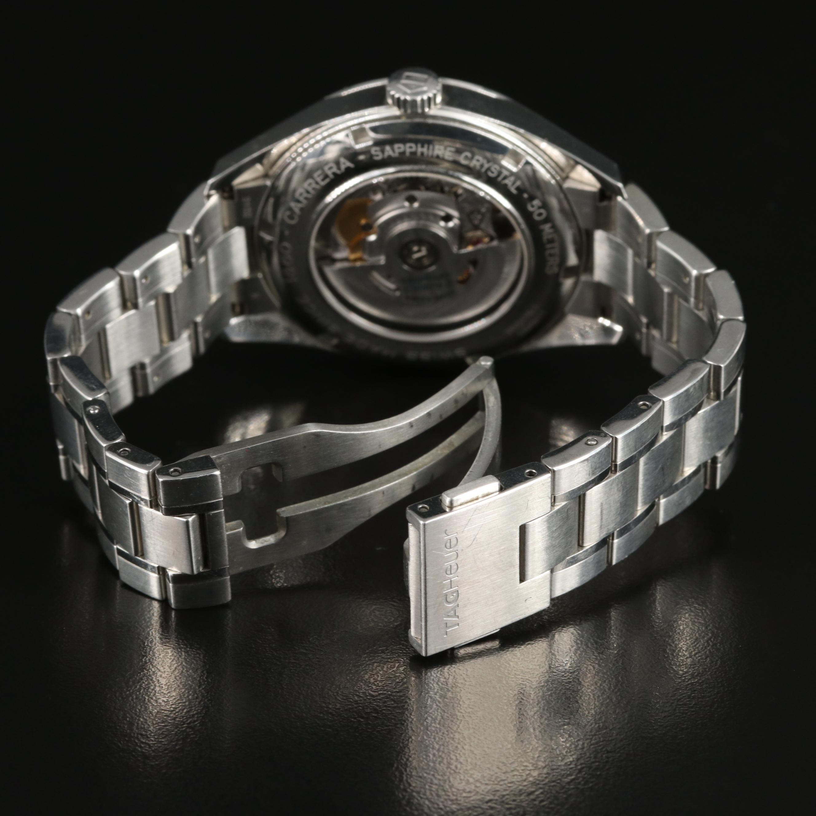 TAG Heuer Carrera Calibre 5 Stainless Steel Watch