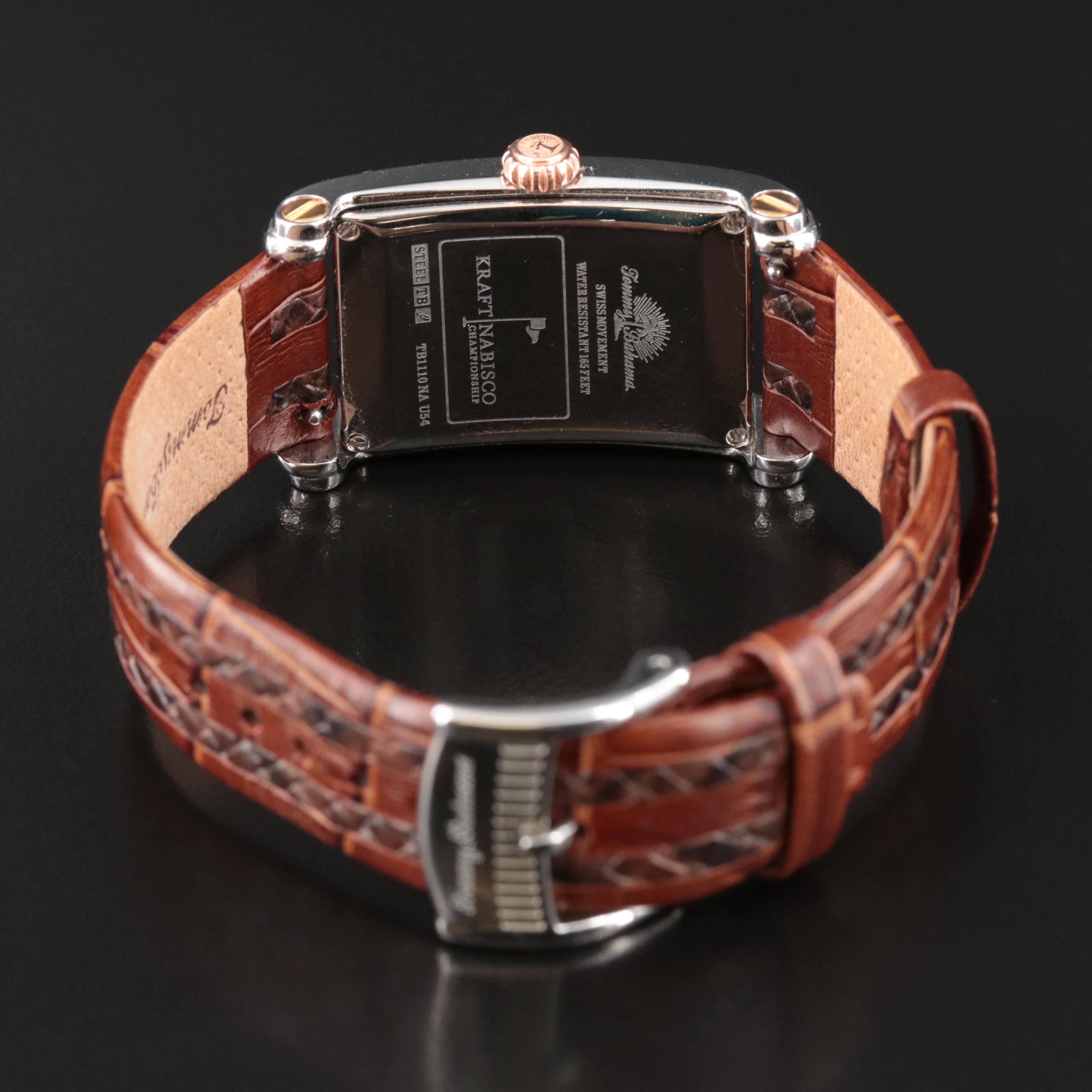 Tommy Bahama Swiss Movement Stainless Steel Watch